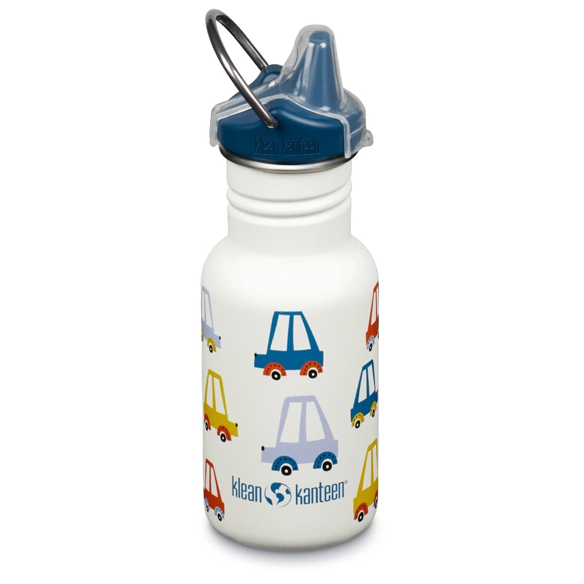 Детска бутилка за вода Klean kanteen Kid's Classic Narrow with Sippy Cap Water bottle - Cars