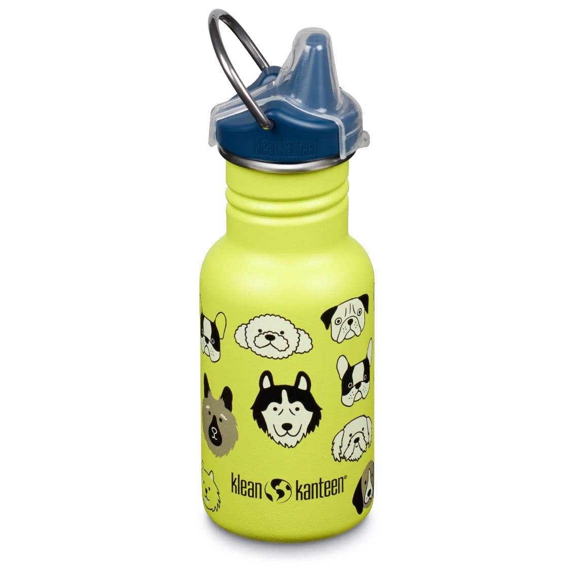 Детска бутилка за вода Klean kanteen Kid's Classic Narrow with Sippy Cap Water bottle - Dogs