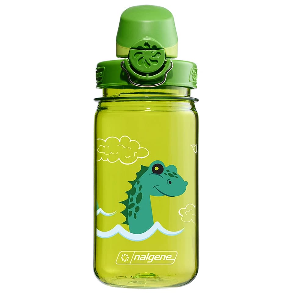 Детска бутилка за вода Nalgene Kinderflasche OTF Kids Sustain Water bottle - Green Nessie