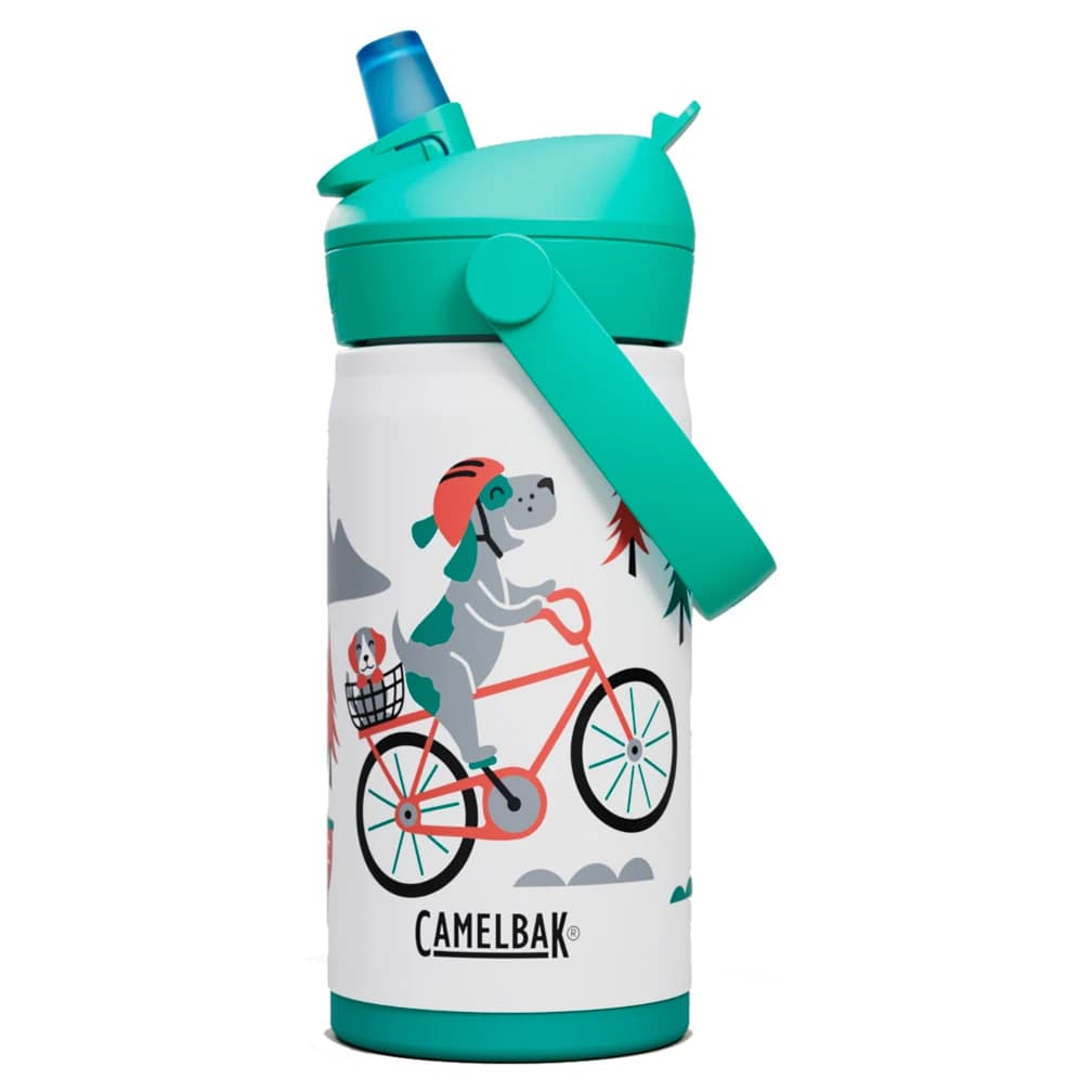 Детска термо бутилка Camelbak Kid's Thrive Flip Straw VSS Insulated bottle - Biking Dogs