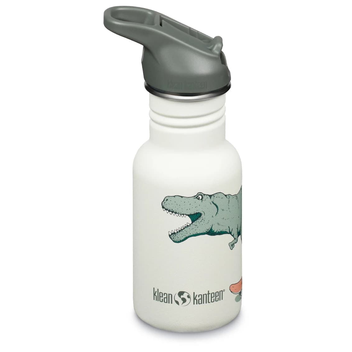 Детска бутилка за вода Klean kanteen Kid's Classic Narrow Flip Sport Water bottle - Dino Skate