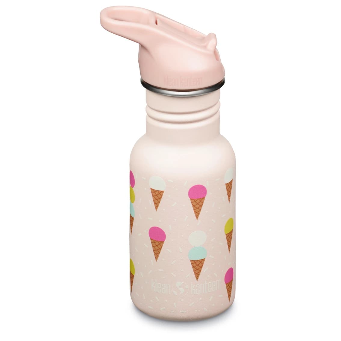 Детска бутилка за вода Klean kanteen Kid's Classic Narrow Flip Sport Water bottle - Ice Cream