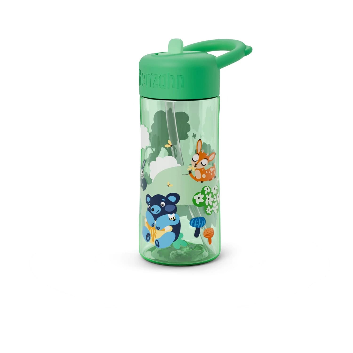 Детска бутилка за вода Affenzahn Kid's Kunststoff Trinkflasche Water bottle - Wilde Wiese