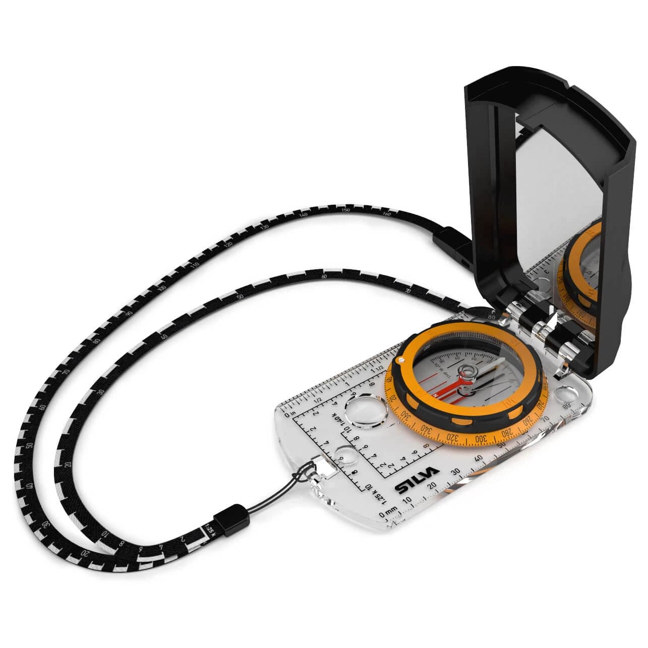 Компас Silva Compass Expedition S Compass - White / Yellow / Black