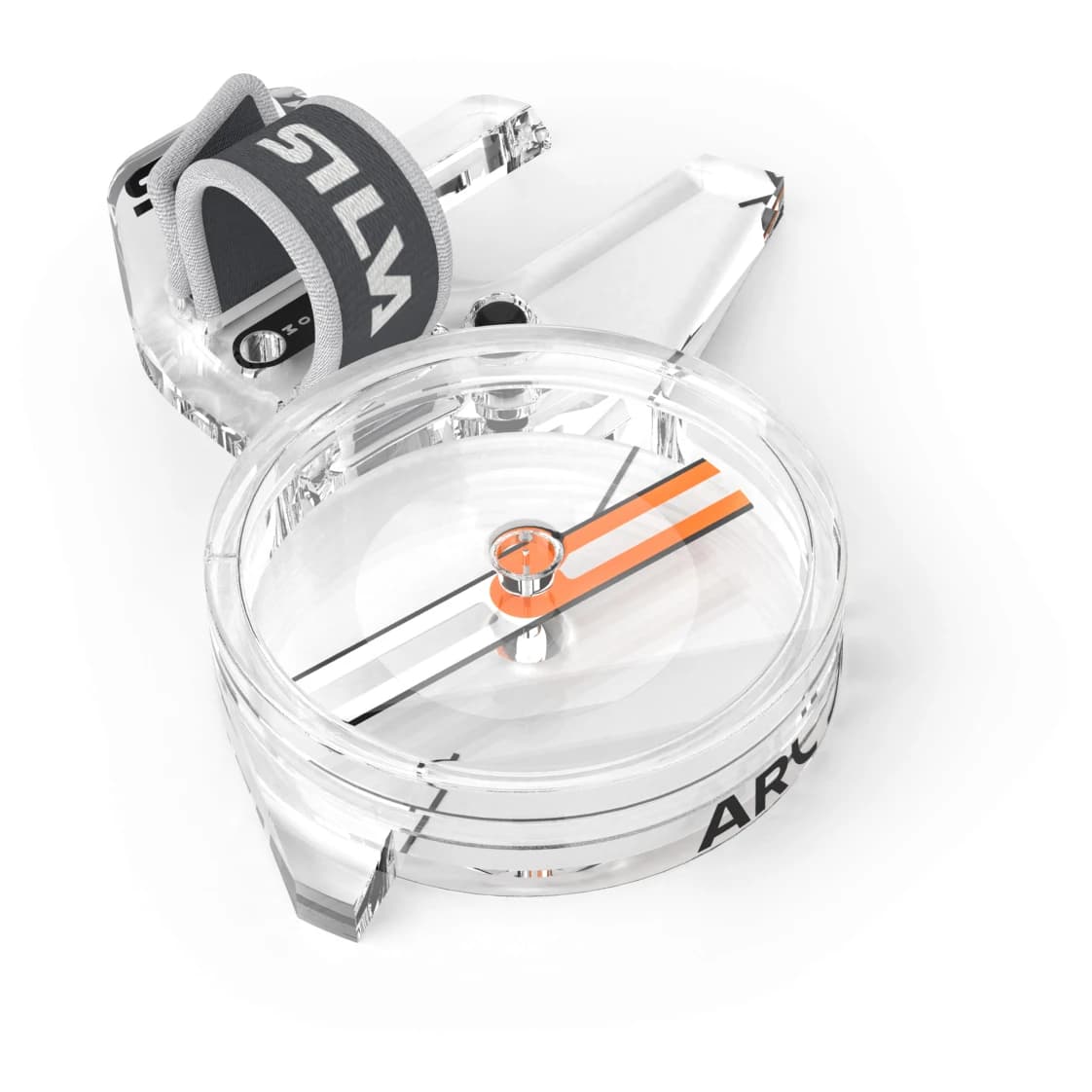 Компас Silva Arc Jet C Compass - Transparent / Grey