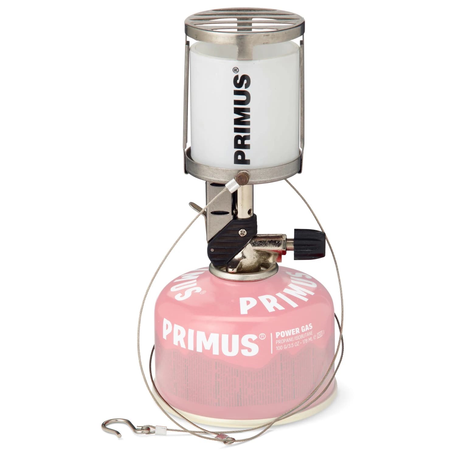 Газова лампа Primus MicronLantern mit Glas Gas lantern - Red / White