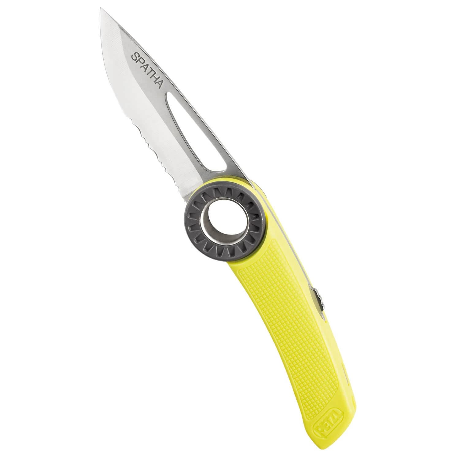 Аксесоар за катерене Petzl Spatha Knife - Yellow