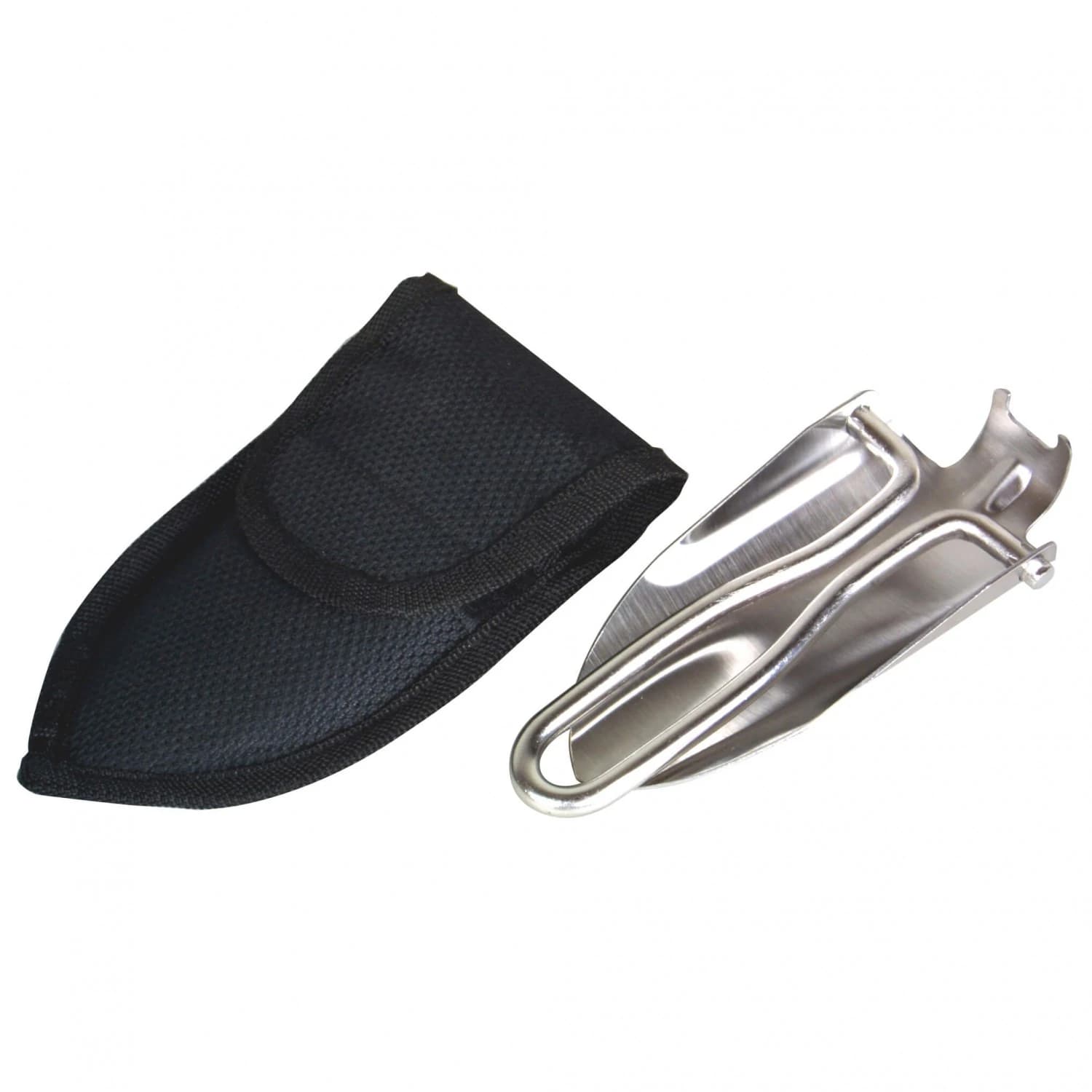 Лопата Basic nature Klappschaufel Edelstahl Folding spade - Metallic