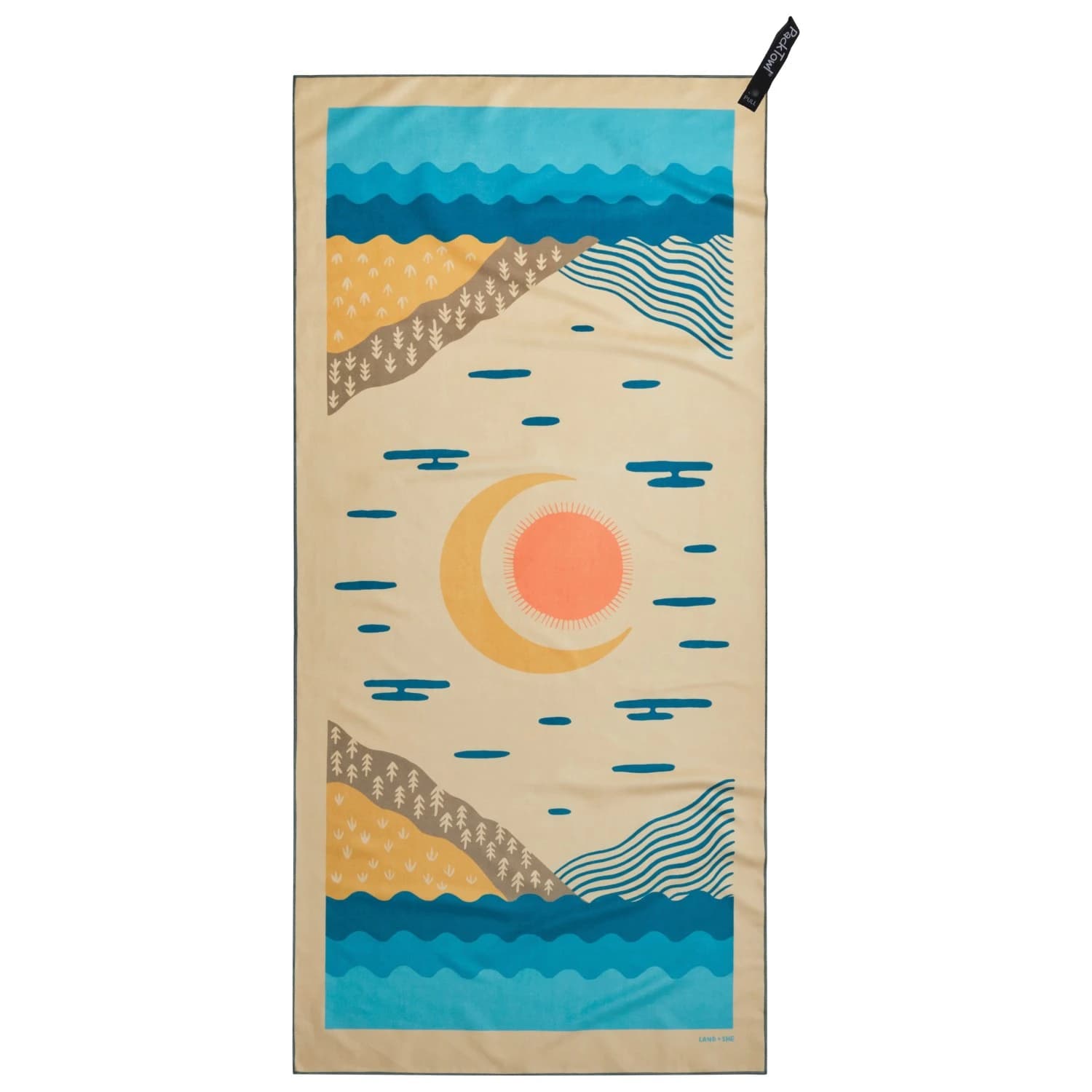 Микрофибърна кърпа Packtowl Personal Microfiber towel - Balance Print