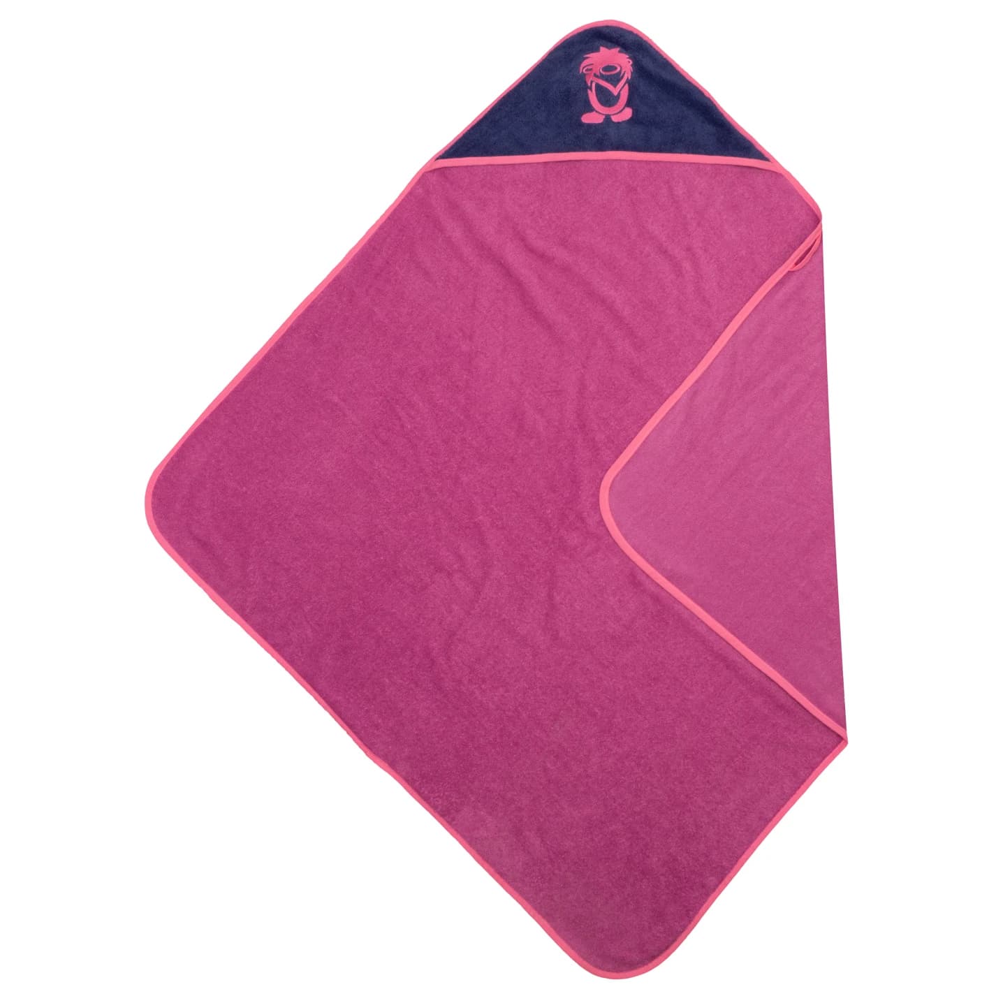 Детска микрофибърна кърпа Trollkids Kid's Sandefjord Beach Towel Microfiber towel - Mallow Pink / Violet Blue