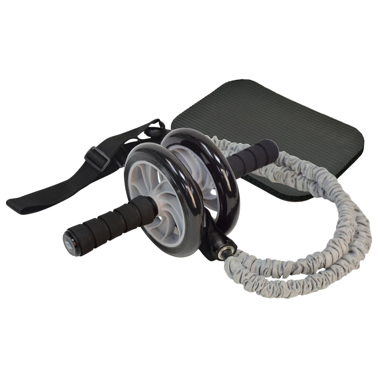 Ластик за тренировка Schildkröt fitness Abroller & Expander Set Resistance band - Black / Grey