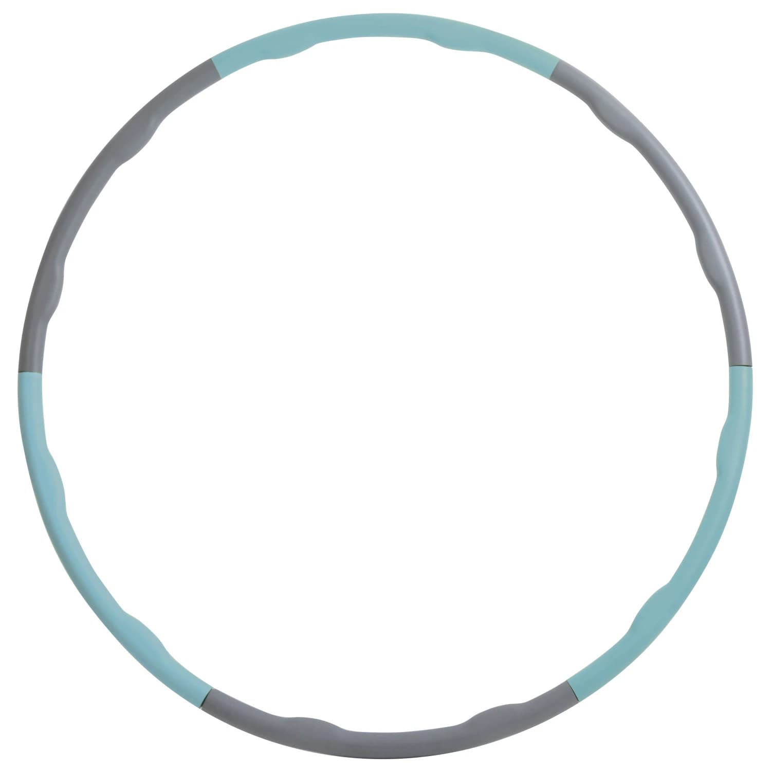 Фитнес обръч Schildkröt fitness Fitness Hoop with Massage Ripples Functional training - Grey / Skyblue