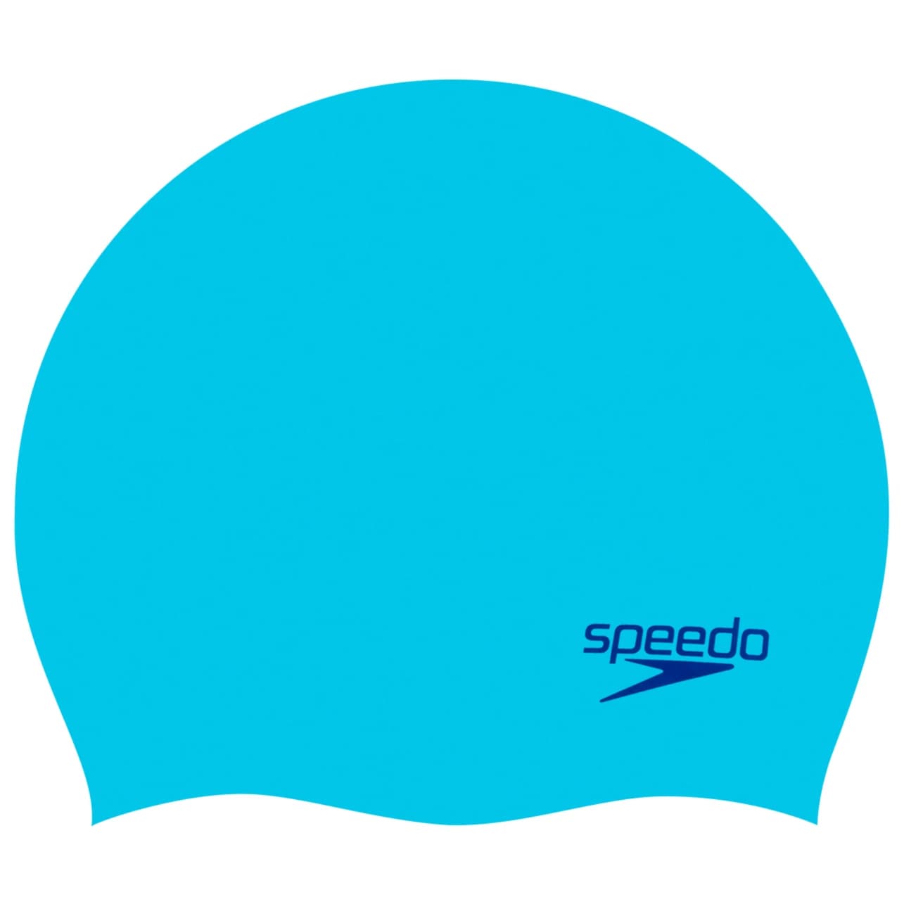 Шапка за плуване Speedo Plain Moulded Silicone Cap Junior Swim cap - Blue / Blue