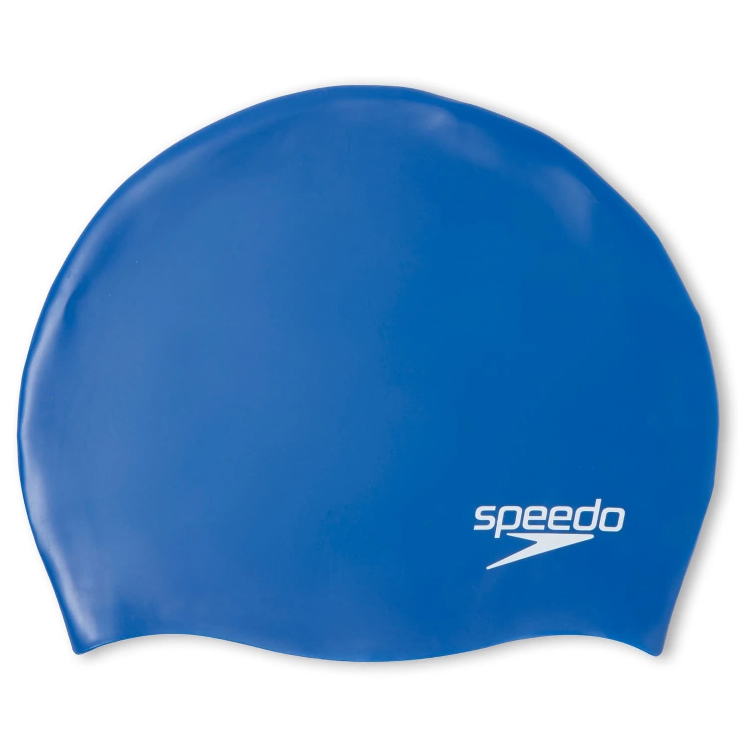 Шапка за плуване Speedo Plain Moulded Silicone Cap Junior Swim cap - Royal Blue