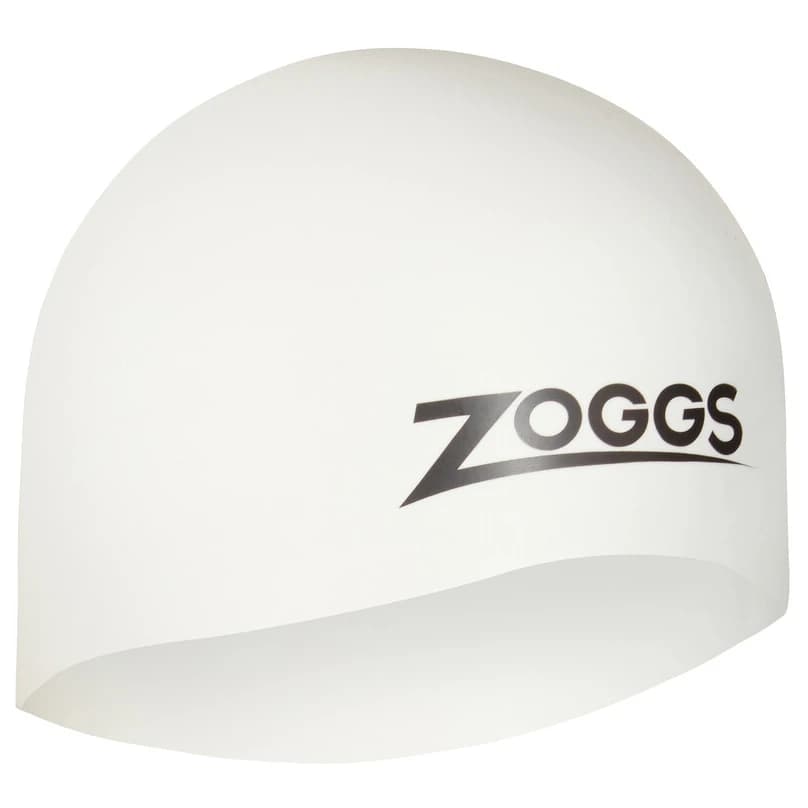 Шапка за плуване Zoggs Easy Fit Silicone Cap Swim cap - White