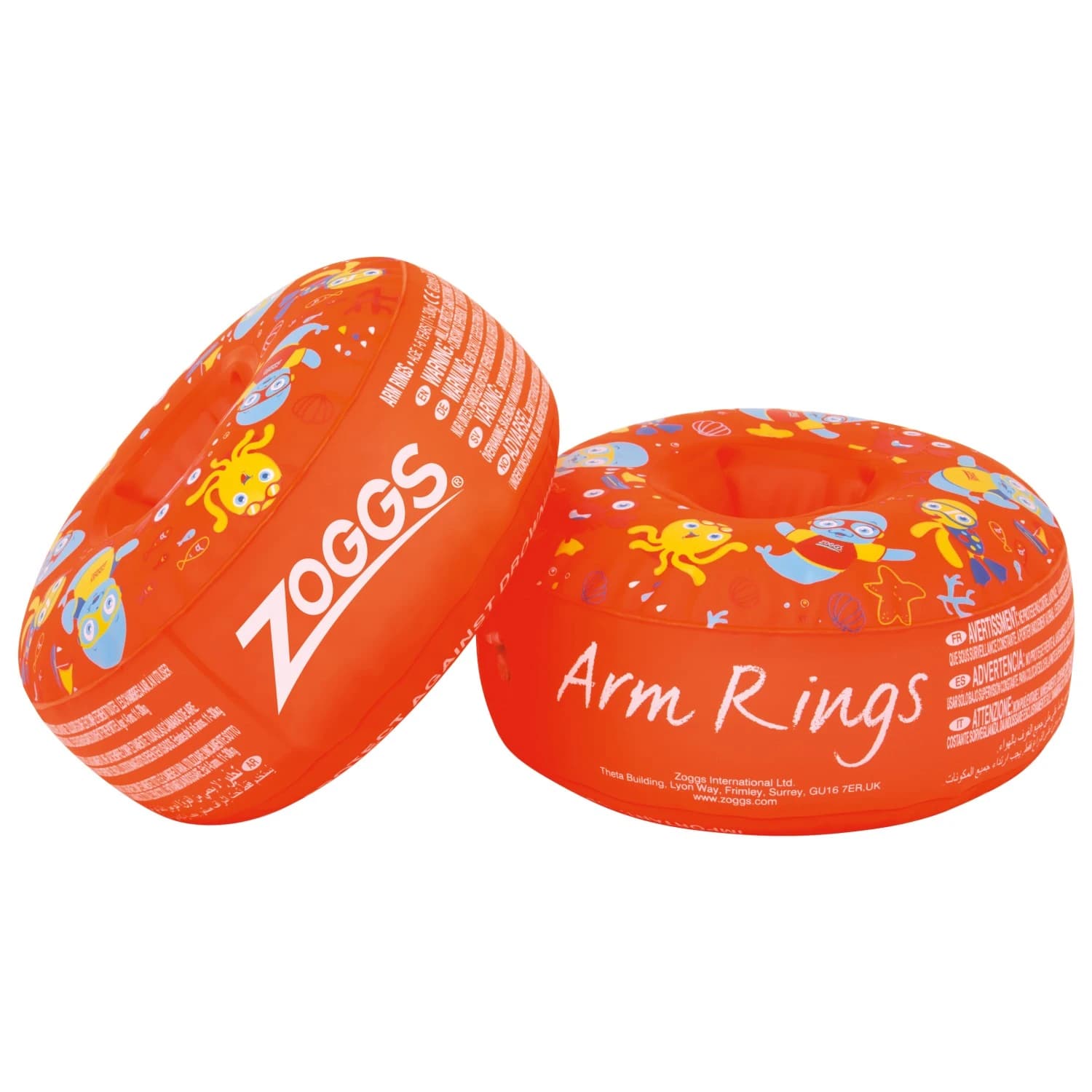 Детско помощно средство за плуване Zoggs Kid's Zoggy Arm Rings Swimming aid - Orange