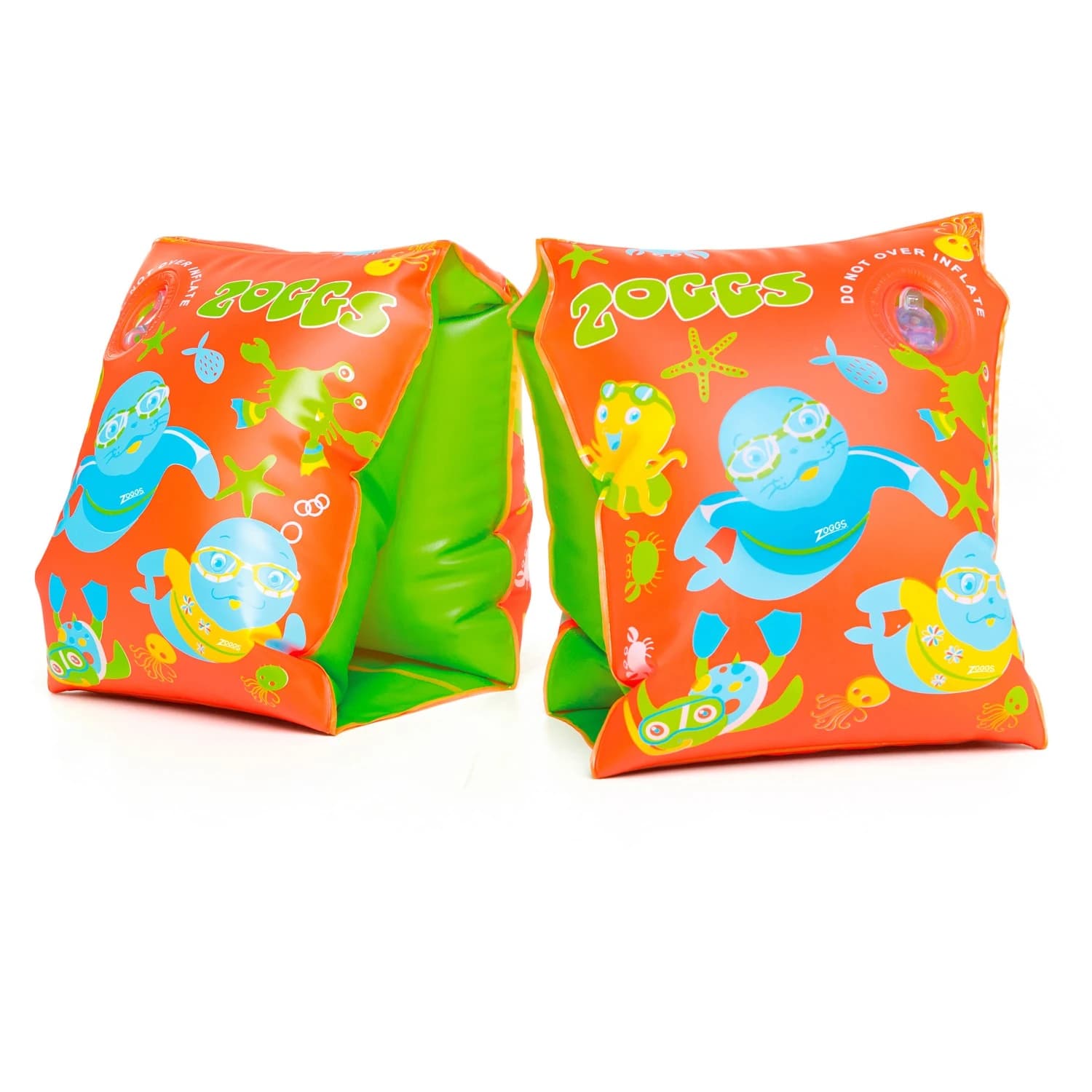 Детско помощно средство за плуване Zoggs Kid's Zoggy Swim Bands Swimming aid - Red / Green