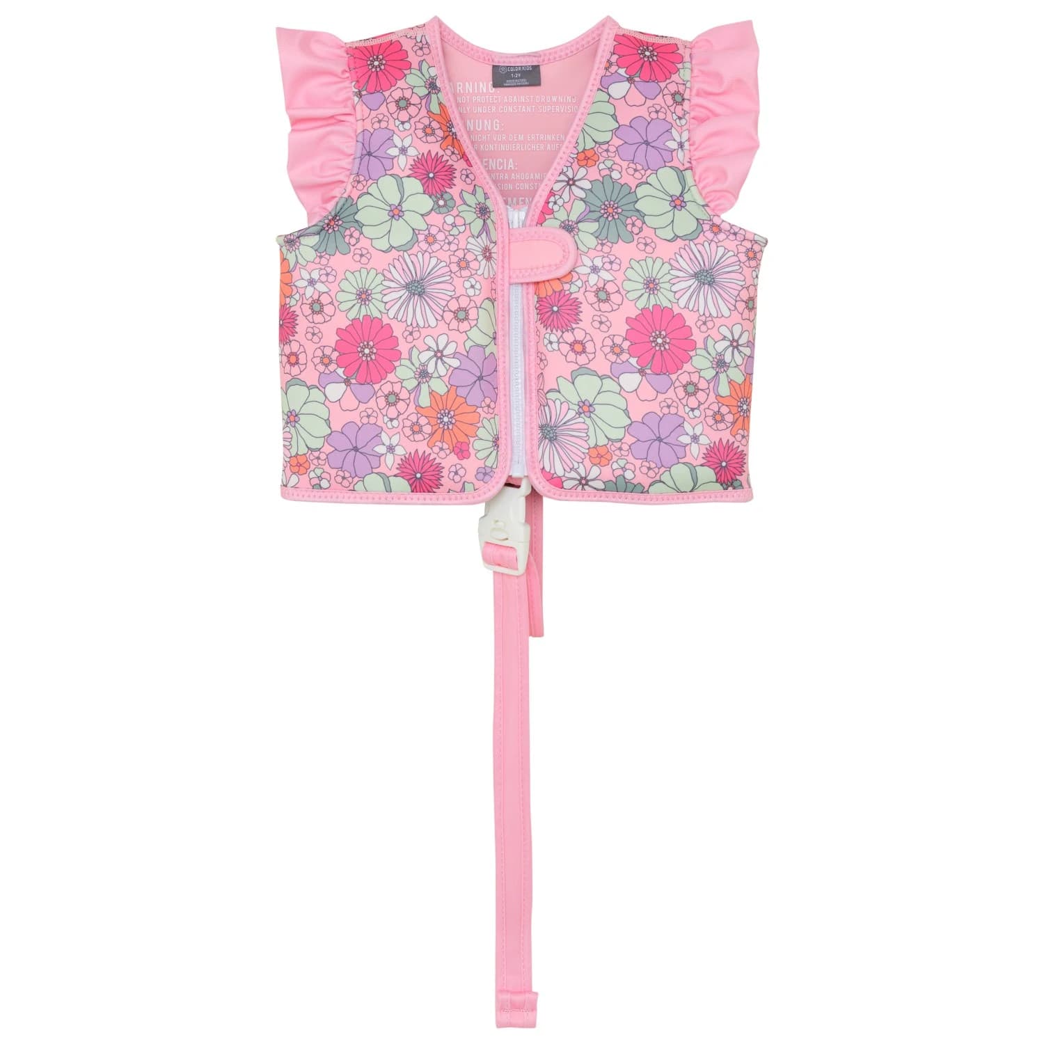 Детско помощно средство за плуване Color Kids Kid's Swim Vest AOP Swimming aid - Coral Blush