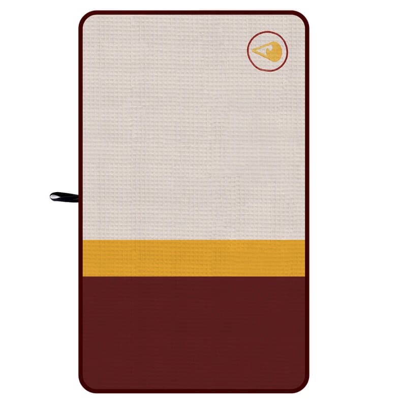 Плажна кърпа Wave hawaii Reisehandtuch Porlamar Beach towel - Braun / Beige / Orange