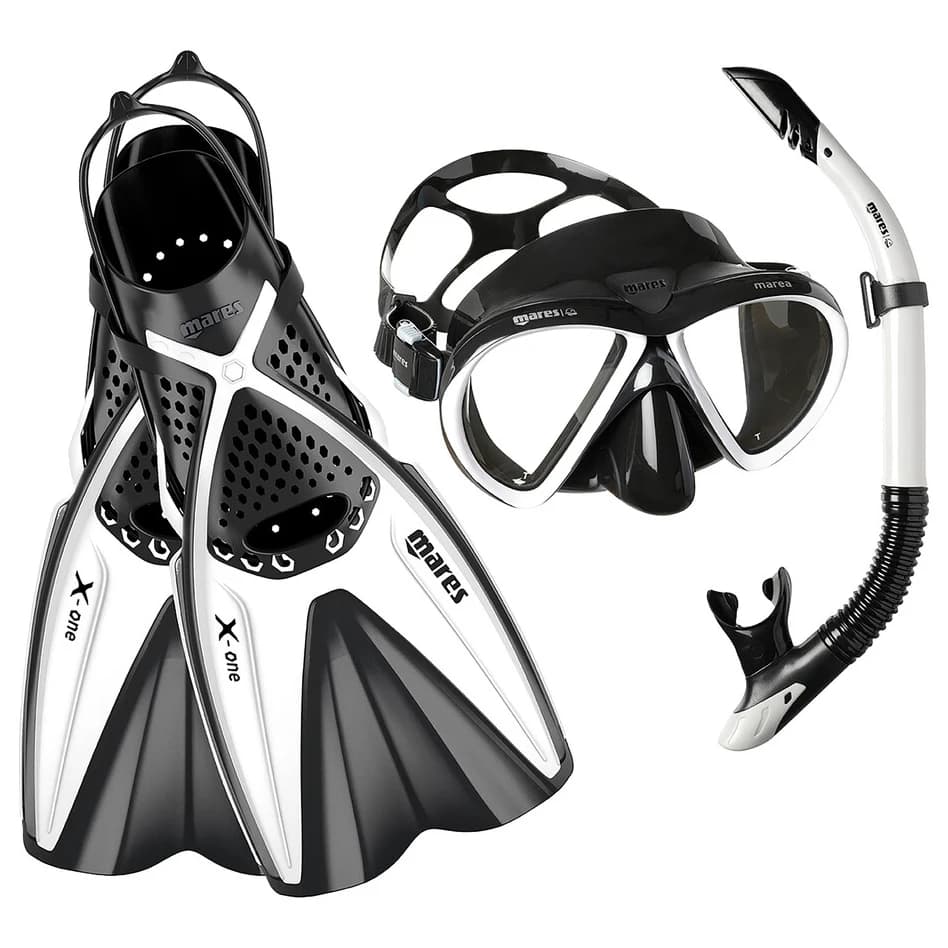 Mares Set X-One Marea Snorkelling set - White / Black
