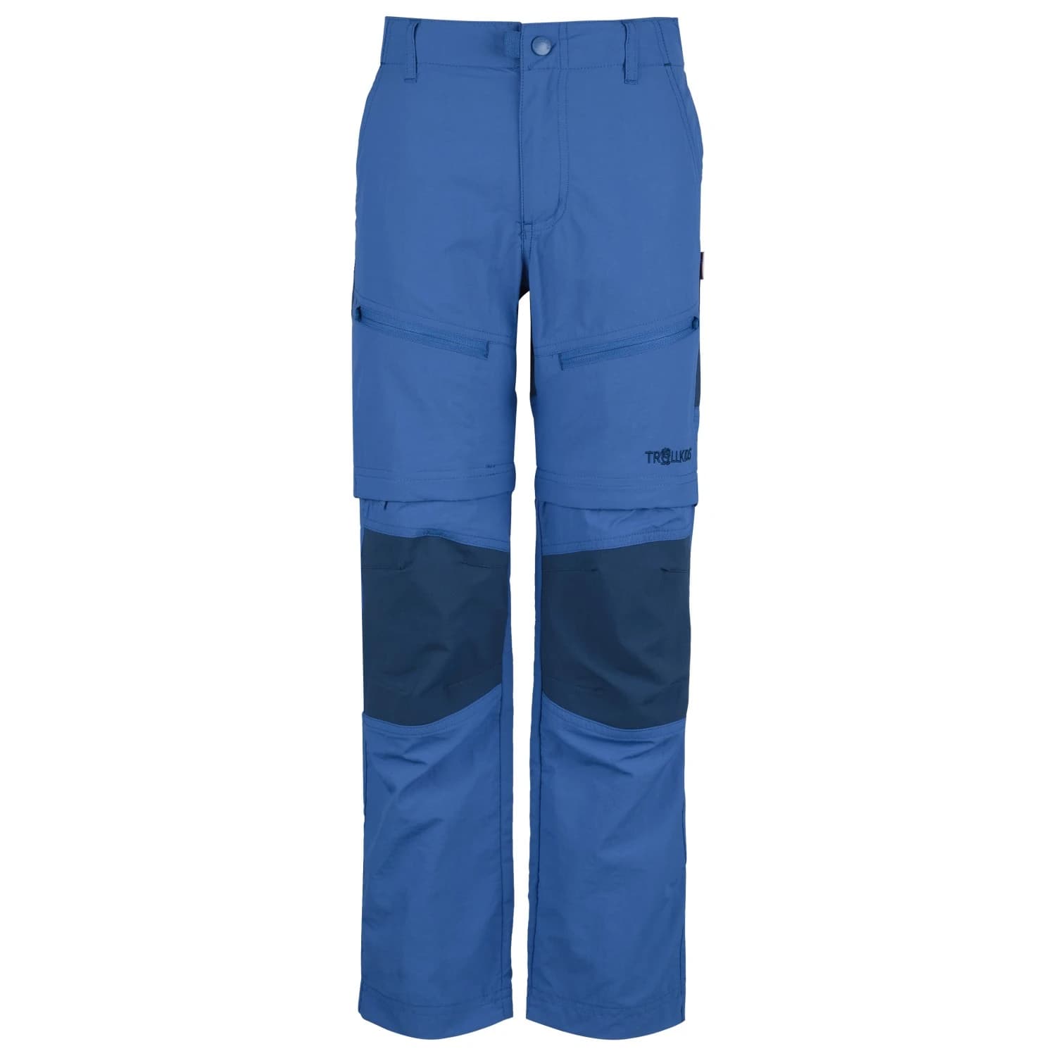 Детски панталон със свалящи крачоли Trollkids Kid's Nordfjord Zip-Off Pants Slim Fit Walking trousers - Midnight Blue