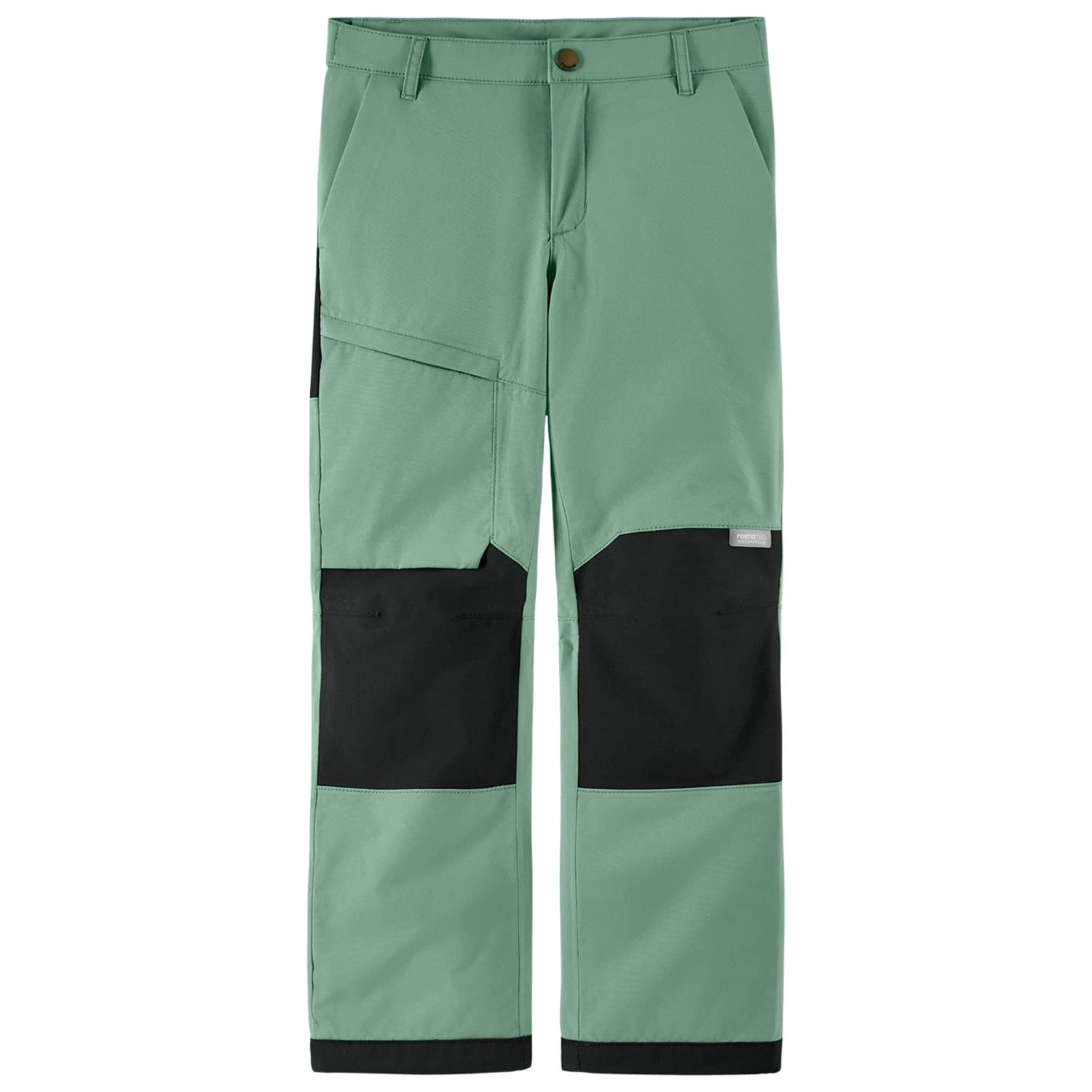 Детски туристически панталон Reima Kid's Sampu Walking trousers - Stone Green
