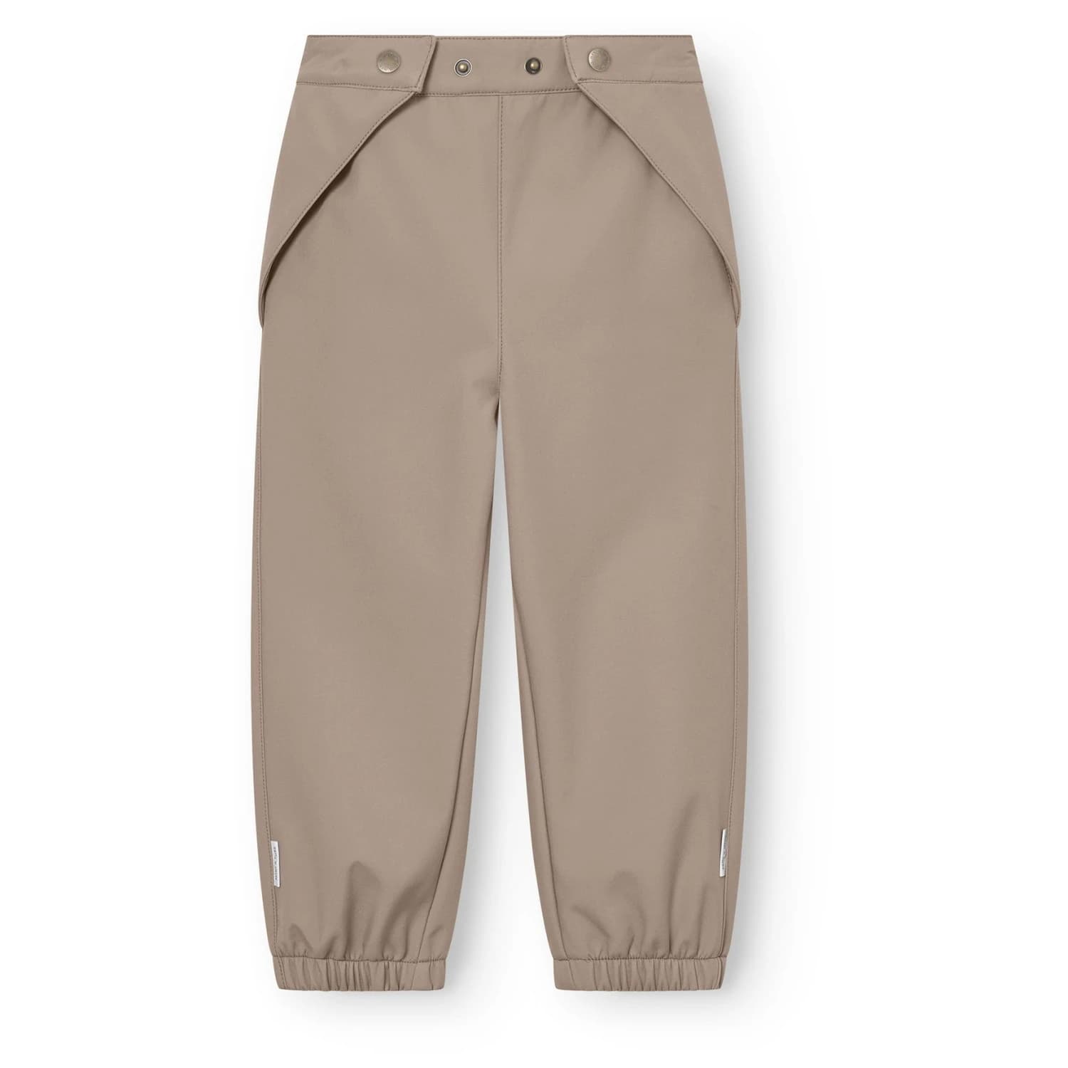 Детски софтшел панталон Mini A Ture Kid's Mataiano Softshell Pants Softshell trousers - Grey Brown