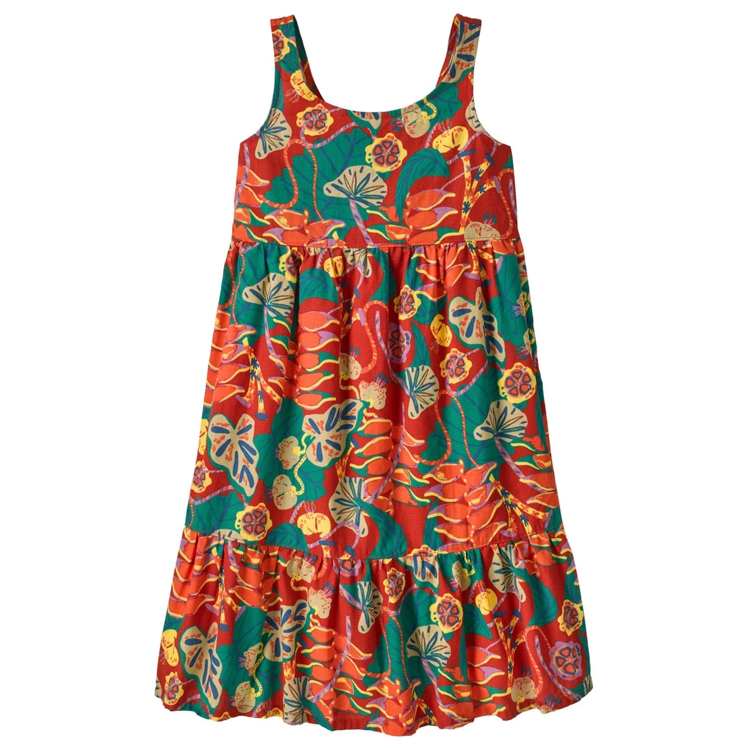 Детска рокля Patagonia Kid's Tidal Threads Dress - Tropiclimb: Hot Ember