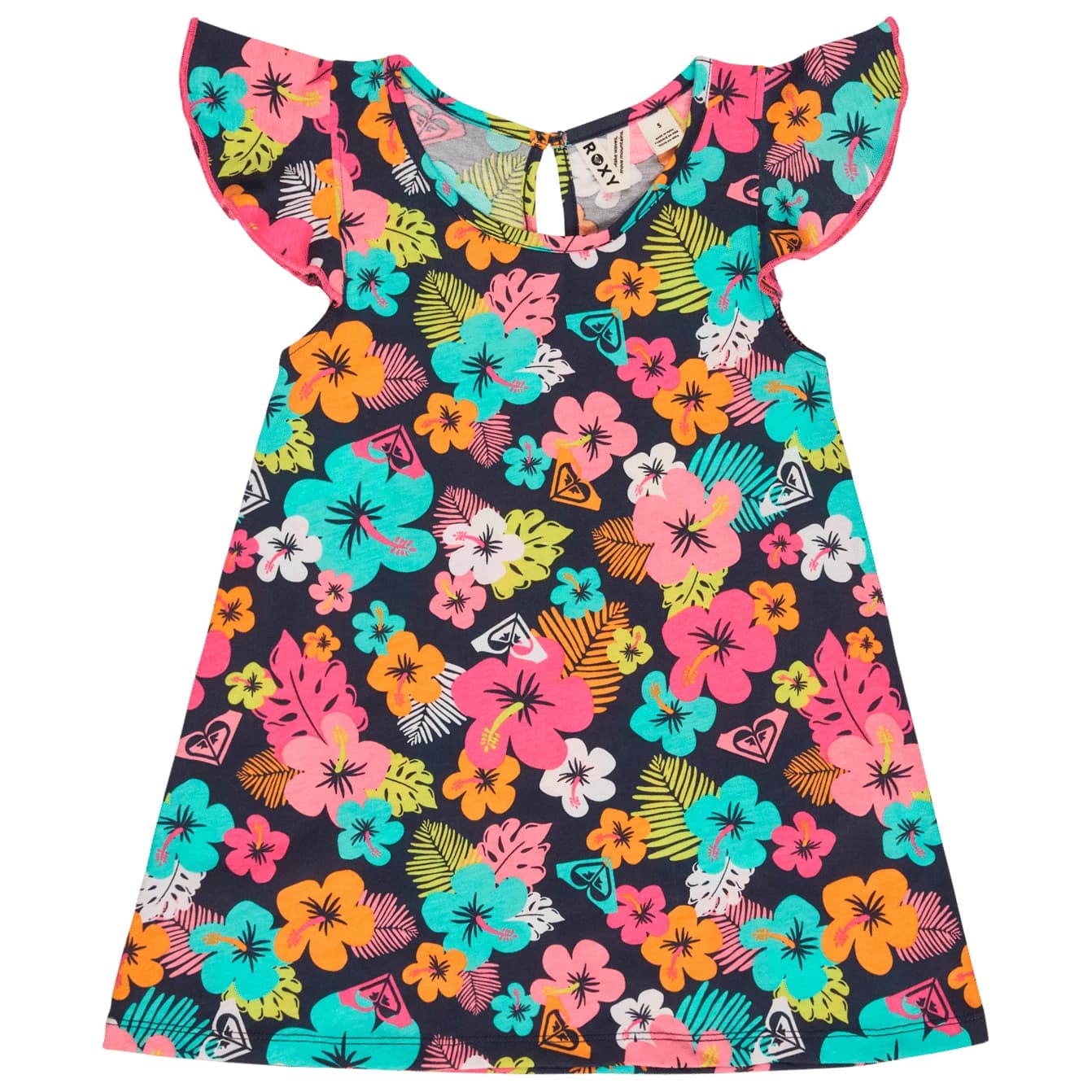 Детска рокля Roxy Kid's Morning Flower Dress - Mood Indigo Morning Flowers Tw