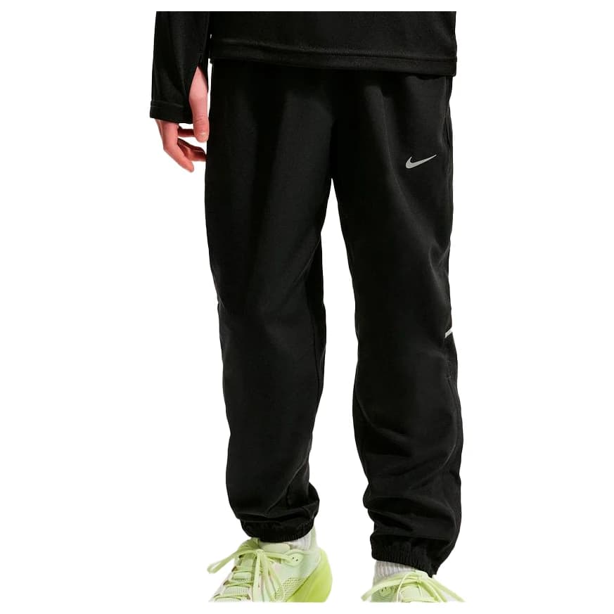 Детски анцунг долнище Nike Kid's Dri-Fit Miler Pant Woven Tracksuit trousers - Black / Reflective Silver
