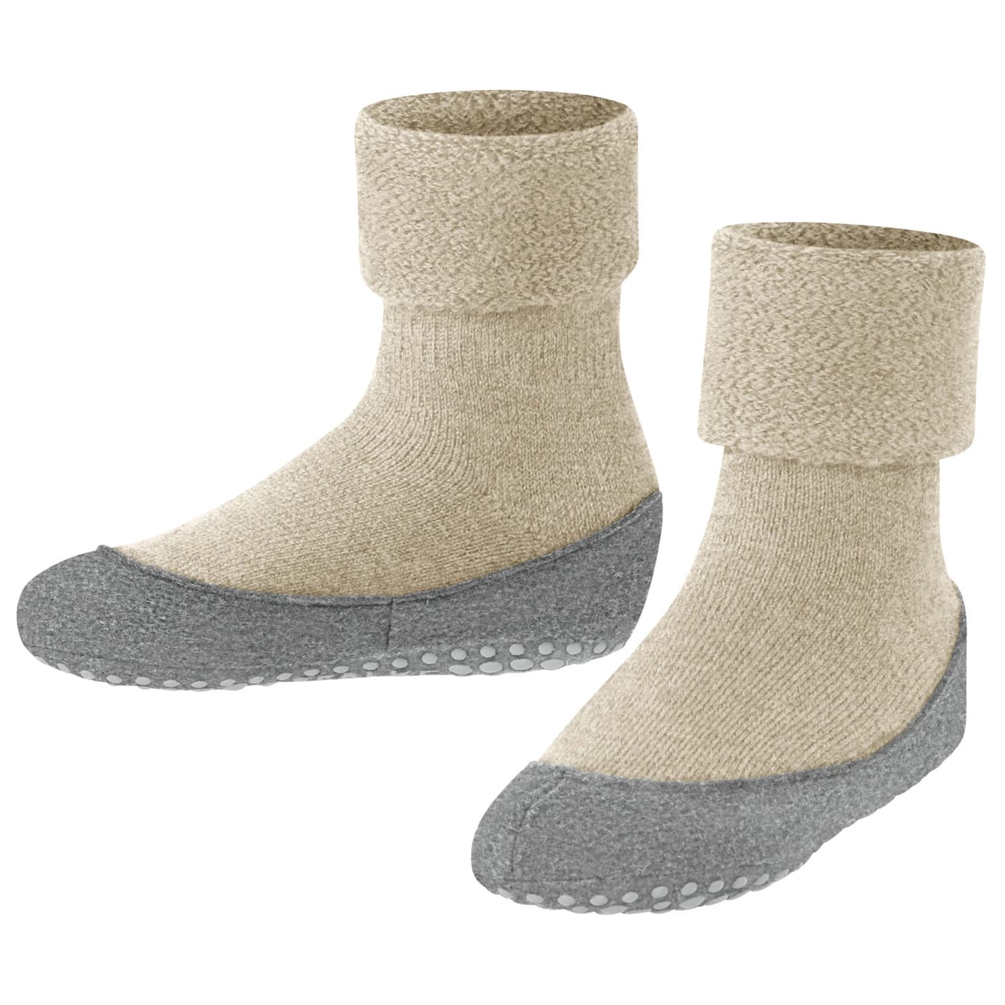 Детски пантофи Falke Kid's Cosyshoes Slippers - Sand Melange
