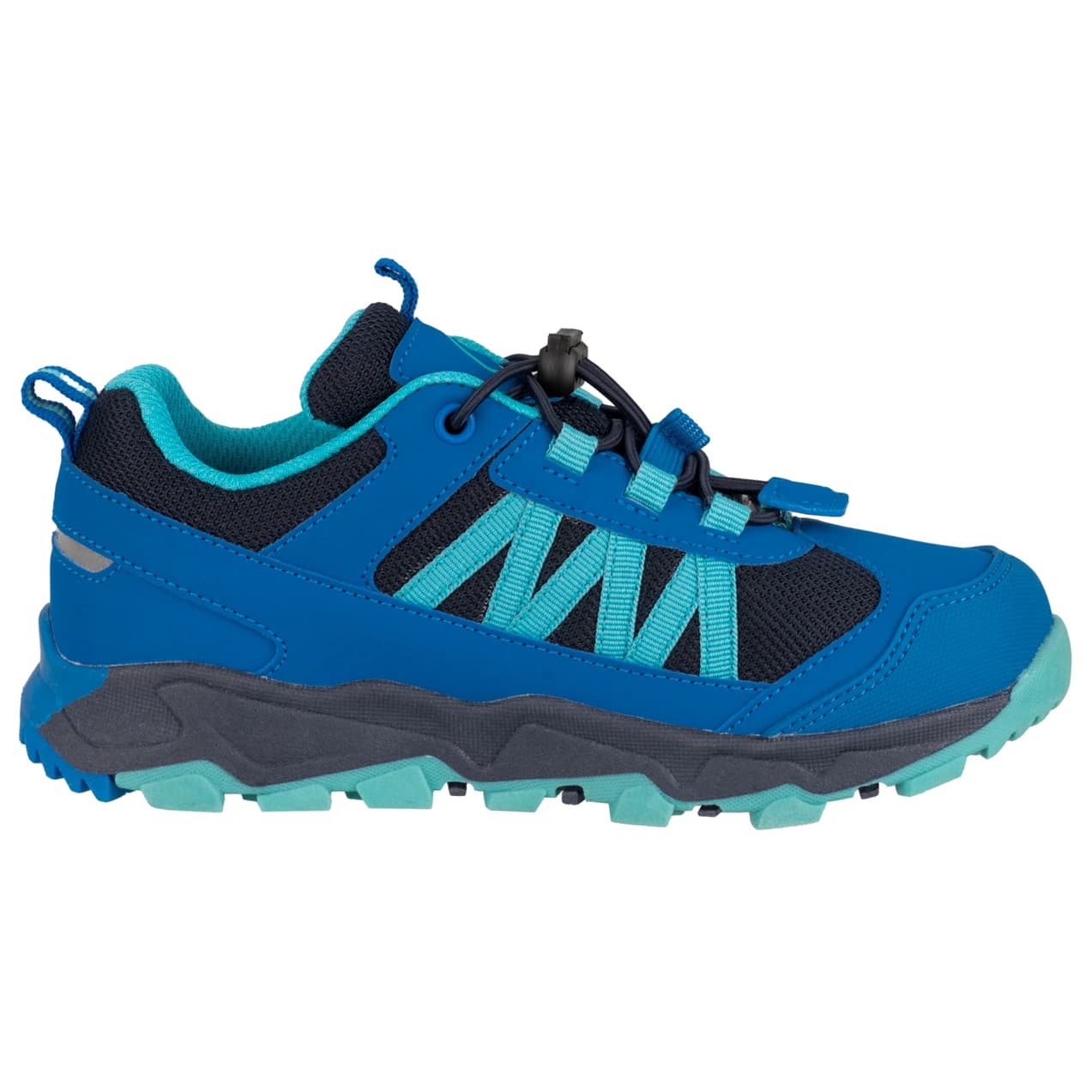 Детски мултиспорт обувки Trollkids Kid's Tronfjell Hiker Low Multisport shoes - Cobalt Blue / Dusky Turquoise / Dark Navy