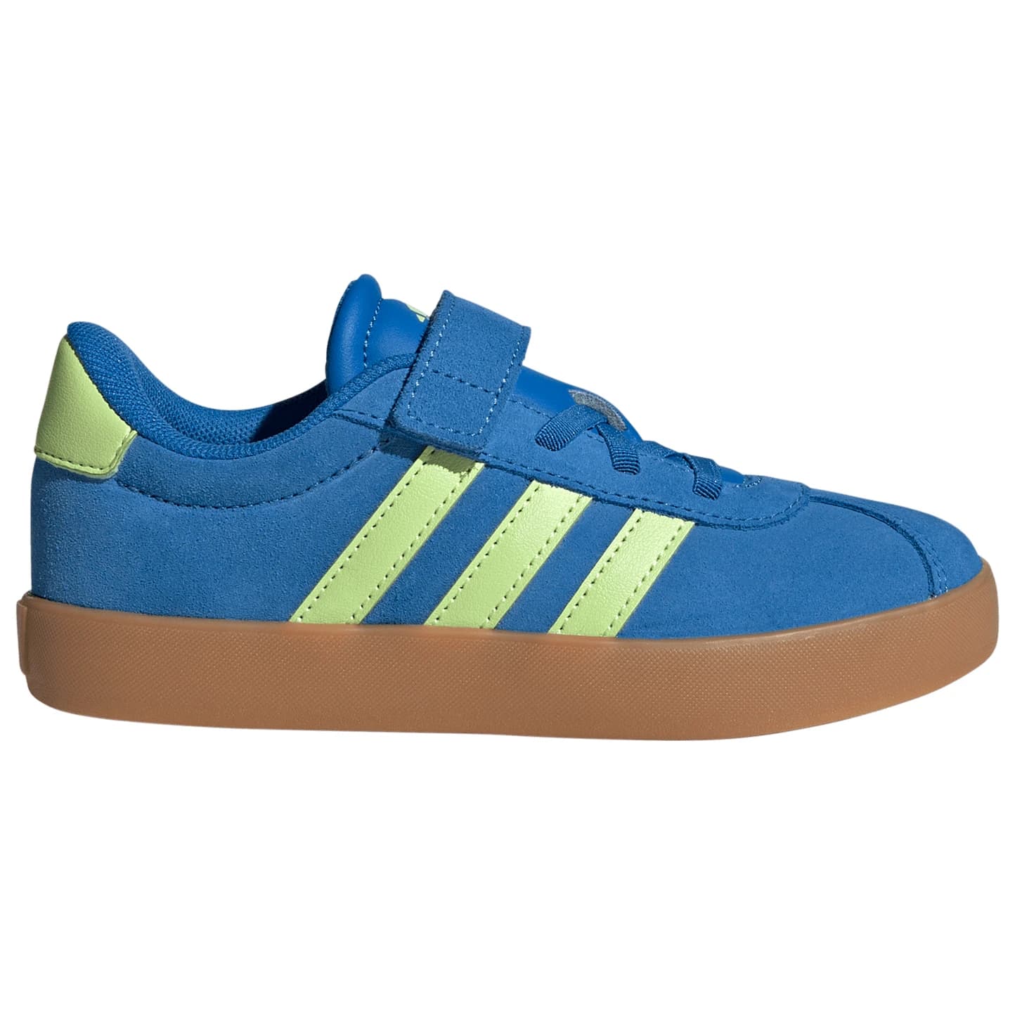 Детски маратонки adidas Kid's VL Court 3.0 EL Sneakers - Bright Royal / Pulse Lime / Gum10