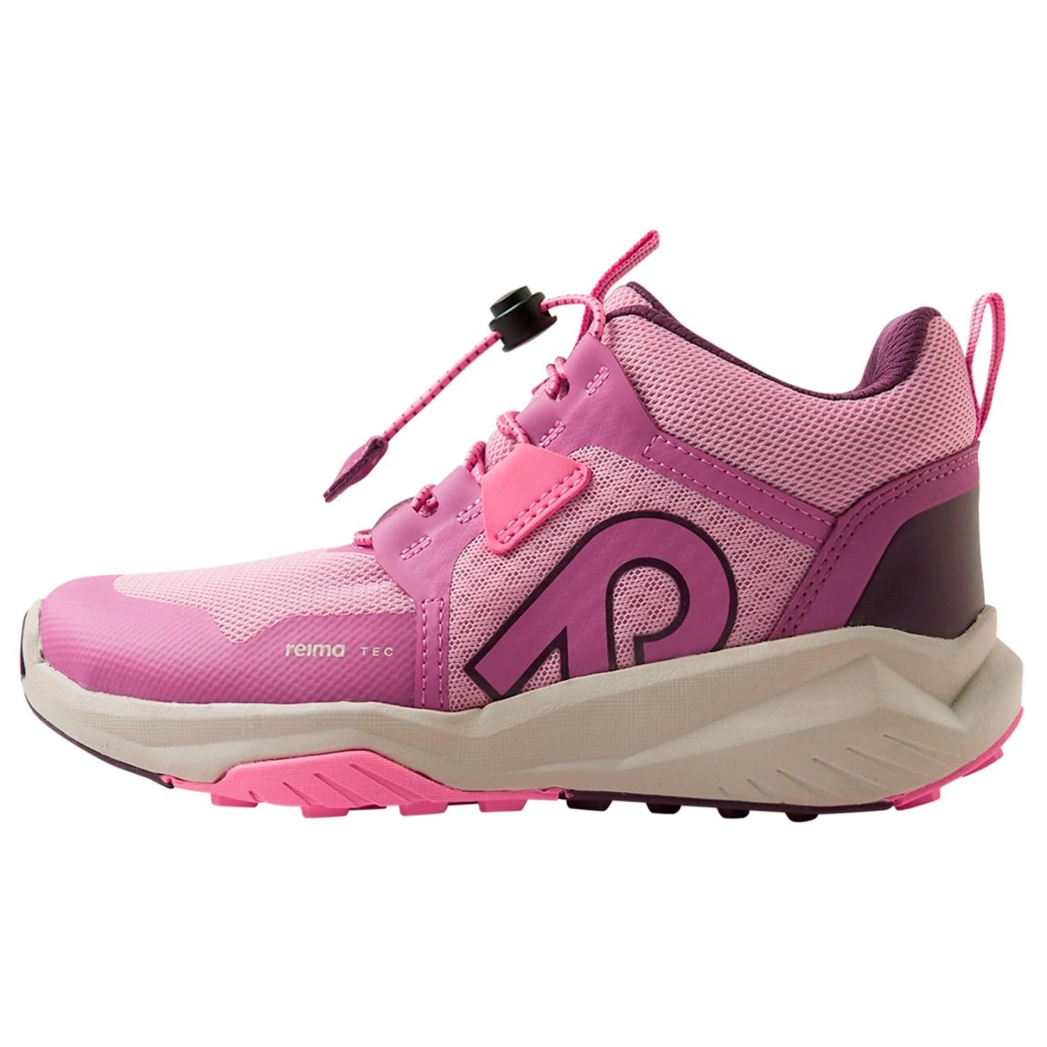 Детски ежедневни обувки Reima Kid's Kiritin Casual shoes - Grey Pink