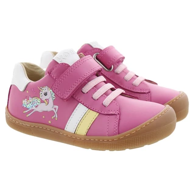 Детски обувки barefoot Koel Kid's Dakota Print Barefoot shoes - Fuchsia