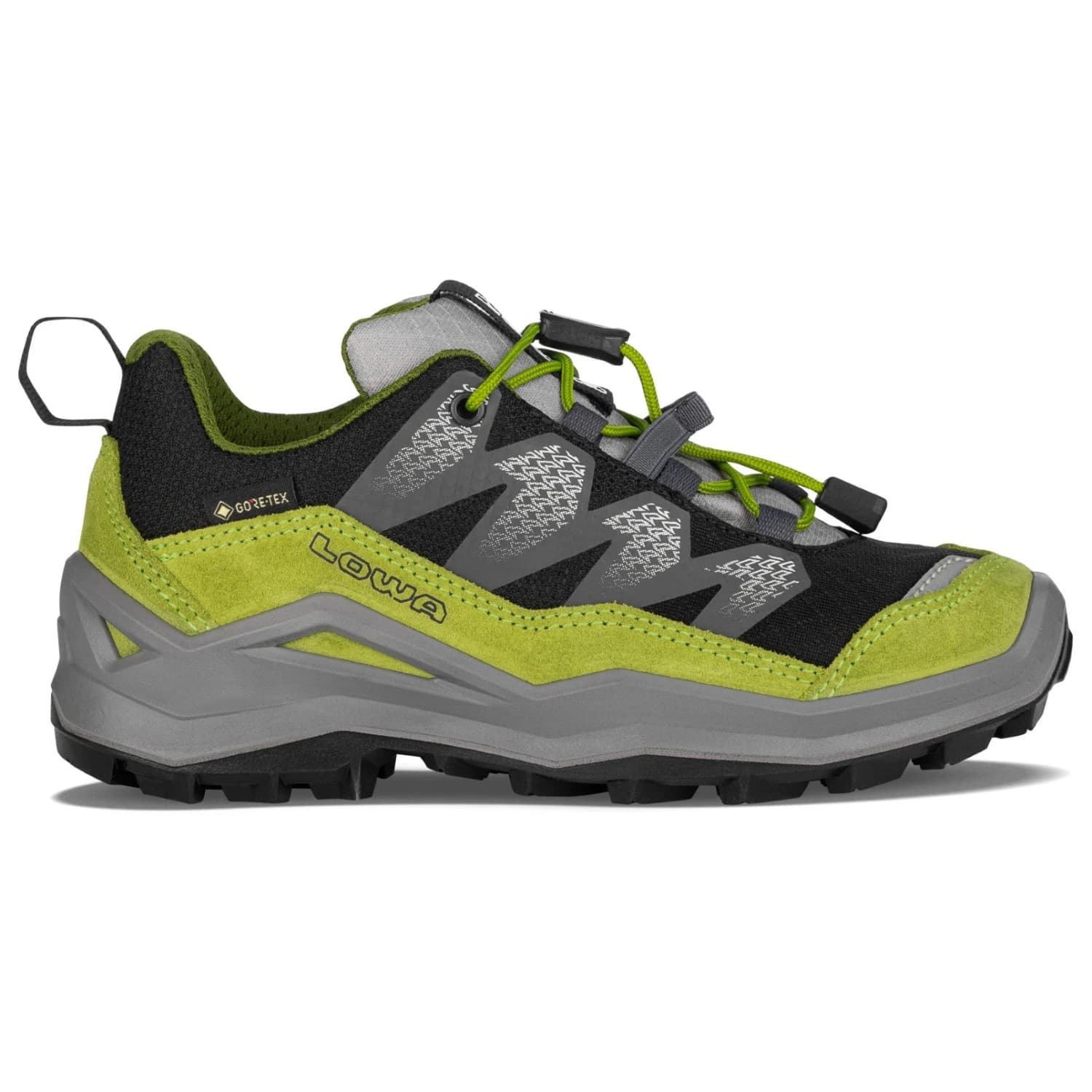 Детски мултиспорт обувки Lowa Kid's Maddox Pro GTX LO Multisport shoes - Black / Lime