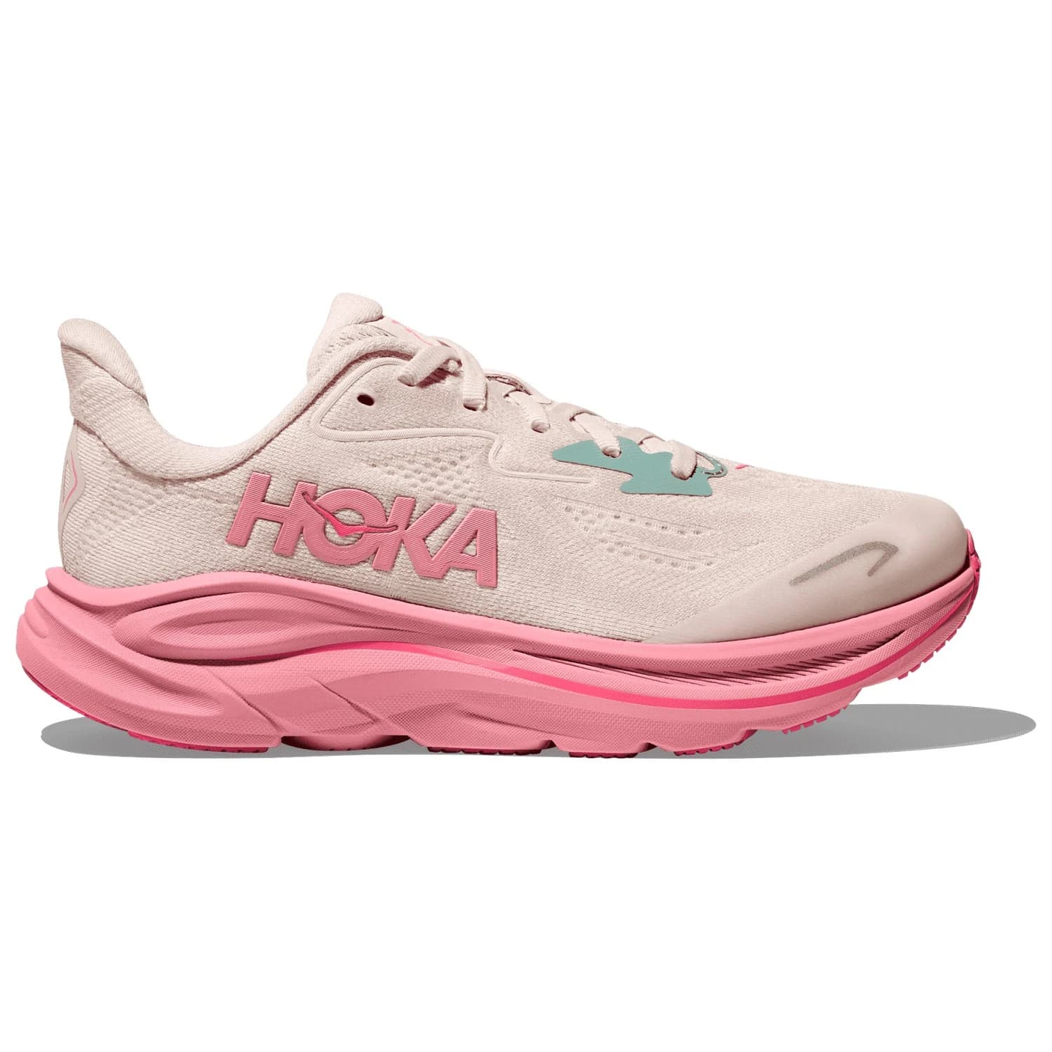 Детски обувки за бягане HOKA Kid's Clifton 10 Running shoes - Rose Cream / Dried Rose