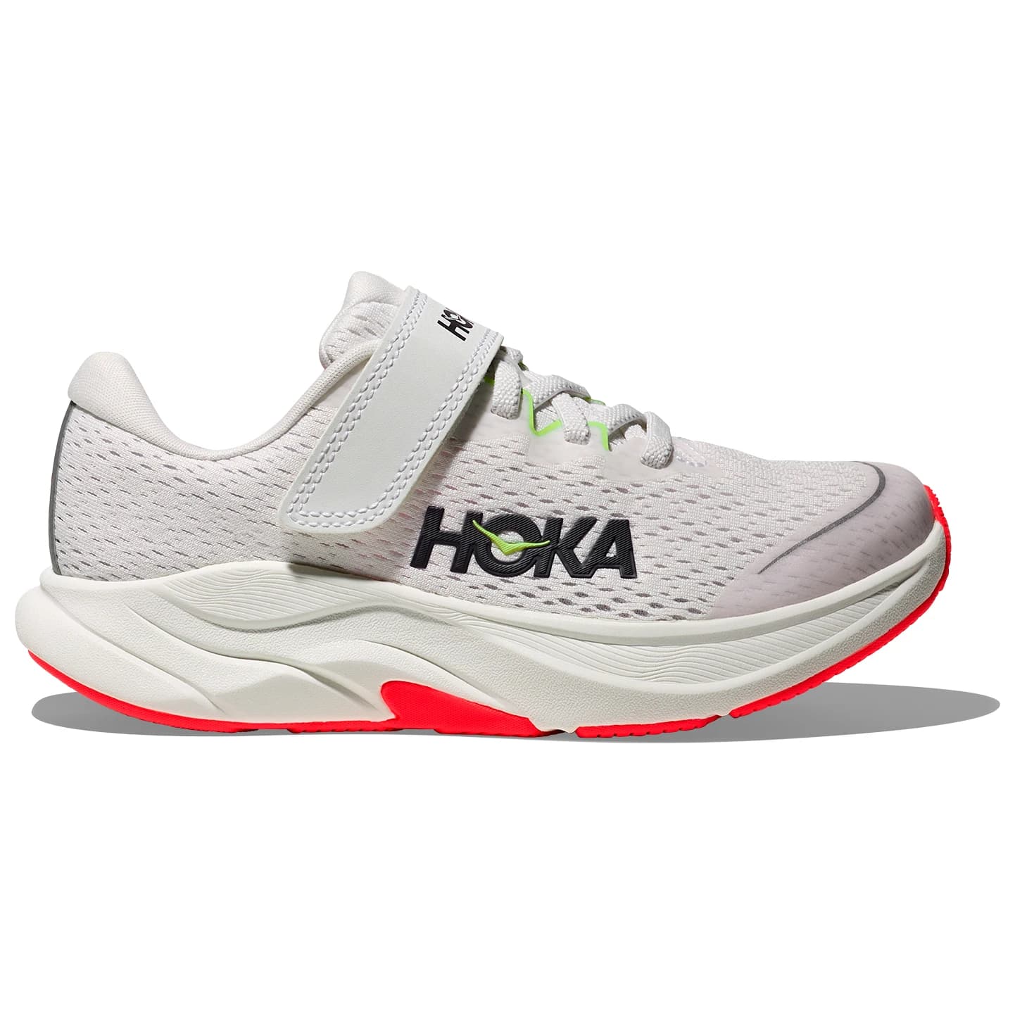 Детски обувки за бягане HOKA Kid's Rincon 4 Little Running shoes - Frost / Neon Yuzu