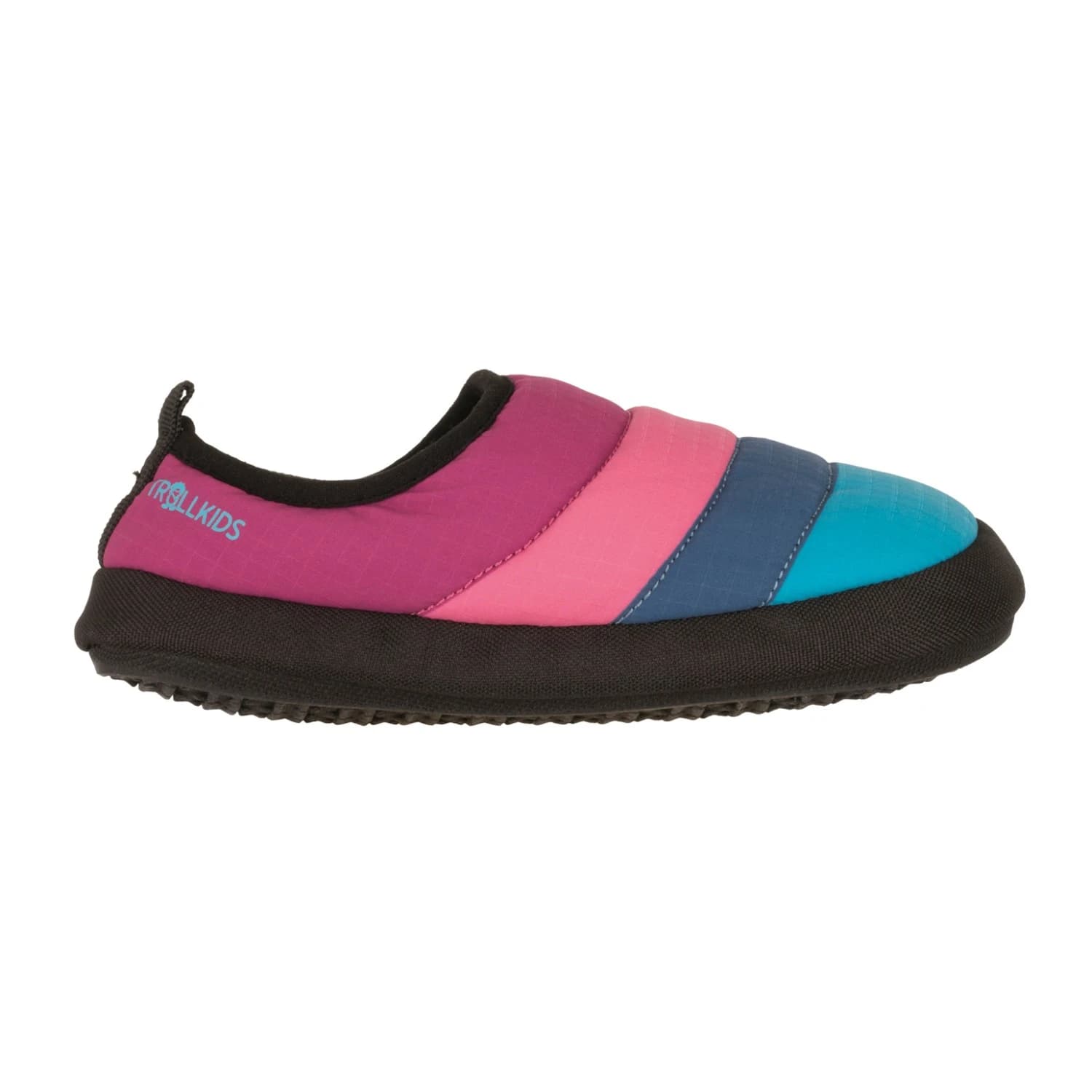 Детски пантофи Trollkids Kid's Hut Mule XT Slippers - Bright Berry / Light Magenta / Madeira Blue