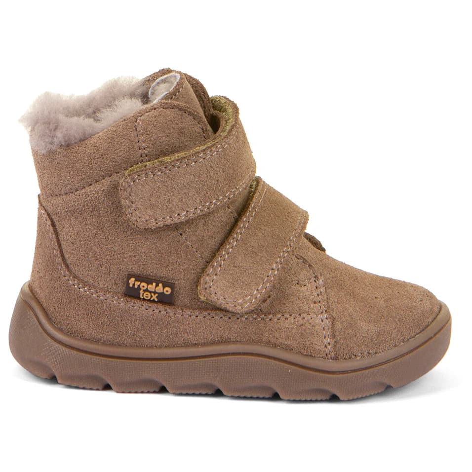 Детски зимни ботуши Froddo Kid's Zeru Tex Furry Barefoot Winter boots - Beige