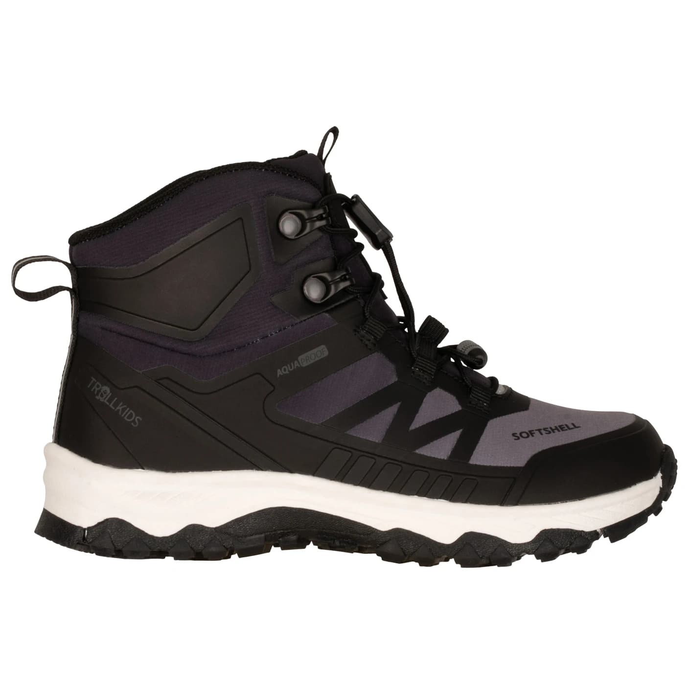 Детски туристически обувки Trollkids Kid's Sirdal Hiker Mid Walking boots - Black