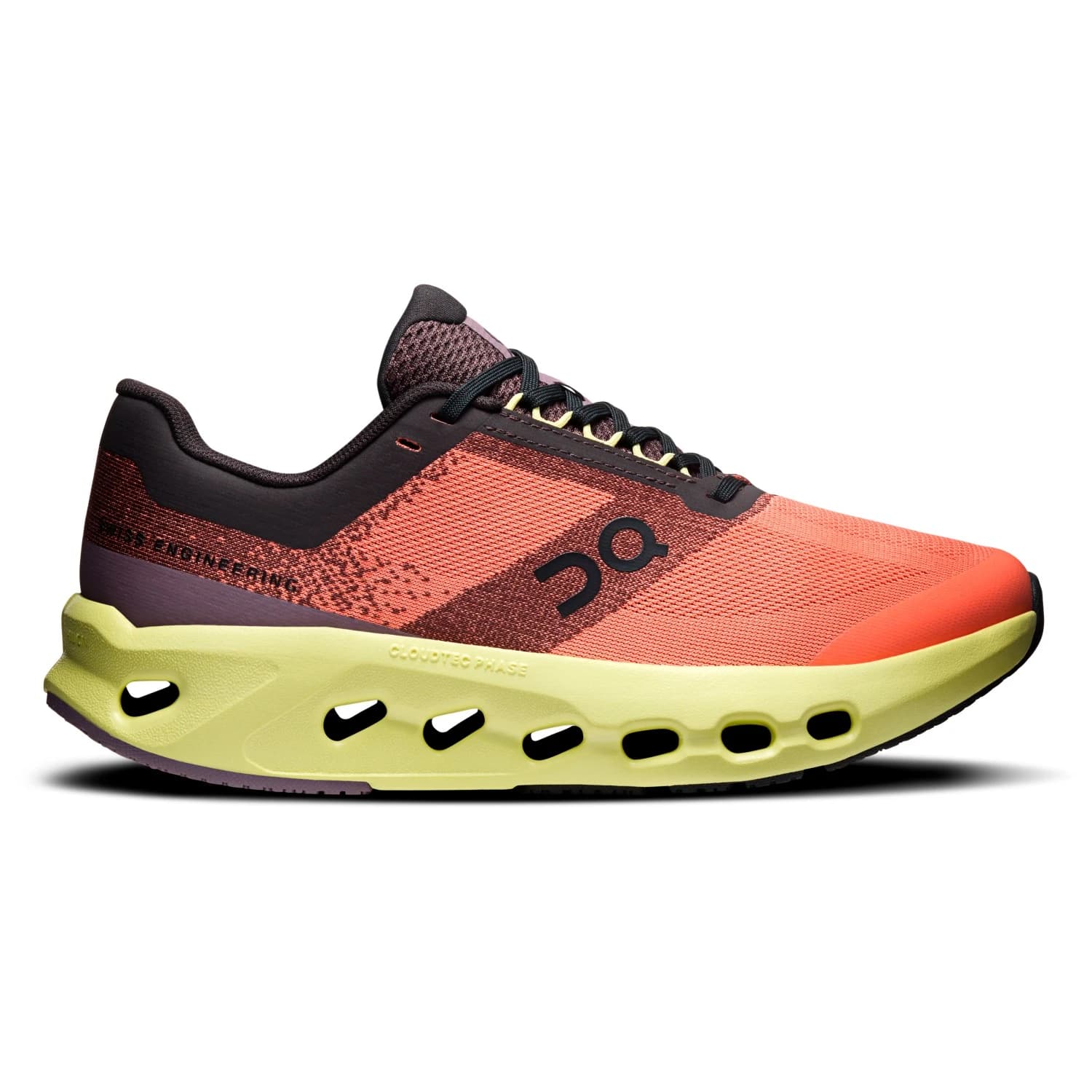 Детски обувки за трейл On Kid's Cloudsurfer Youth Running shoes - Pebble / Reef