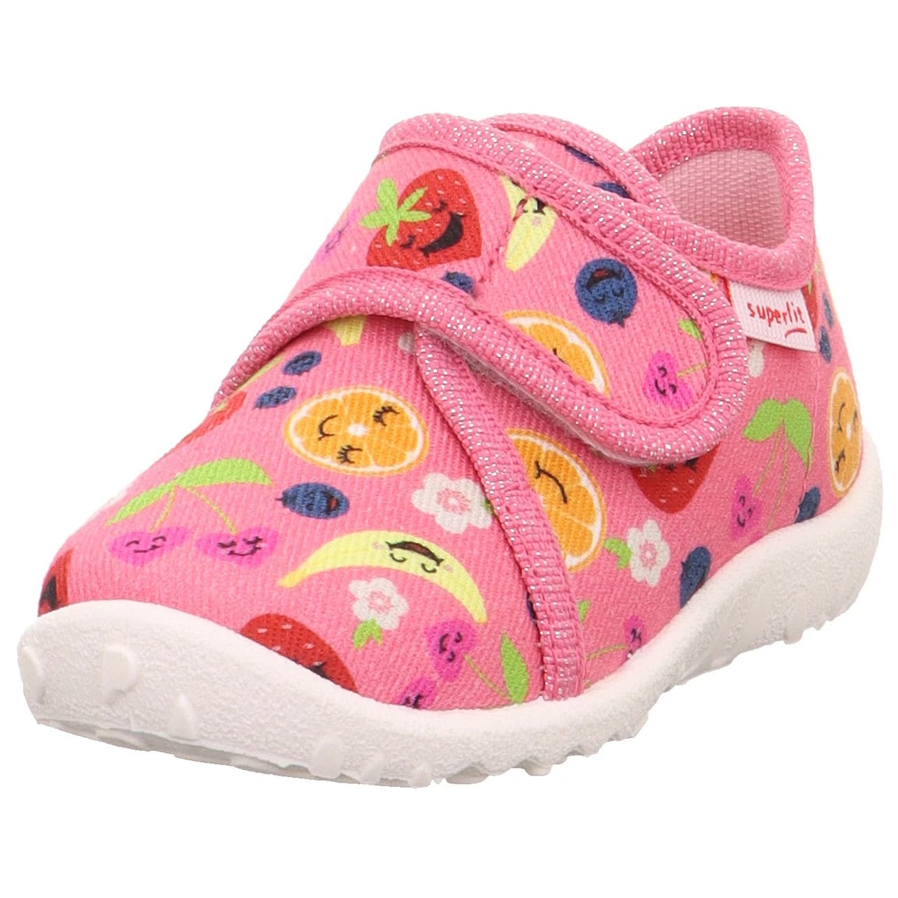 Детски пантофи Superfit Kid's Spotty House slippers - Rosa