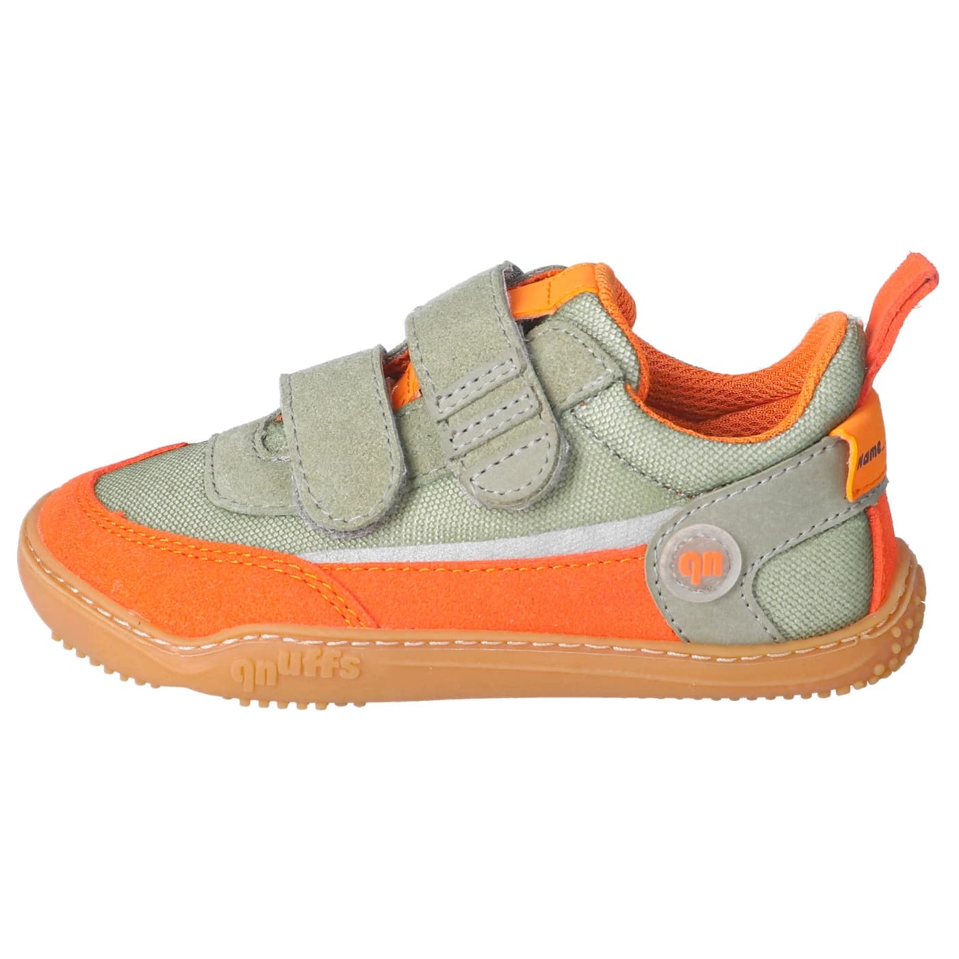 Детски обувки barefoot qnuffs Kid's Erle Barefoot shoes - Orange / Eukalyptus
