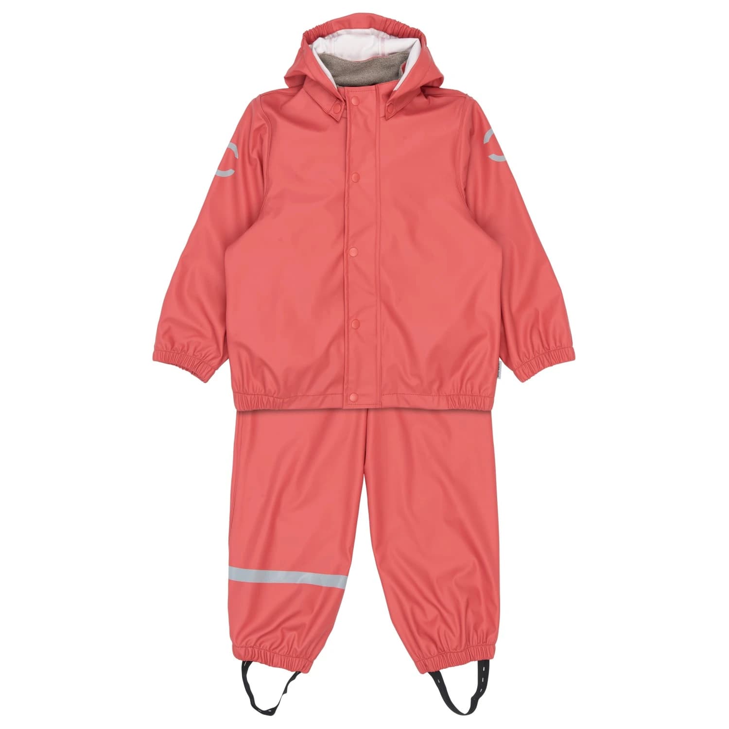 Детска грейка Mikk-Line Kid's PU Rain No Suspenders Overall - Cranberry