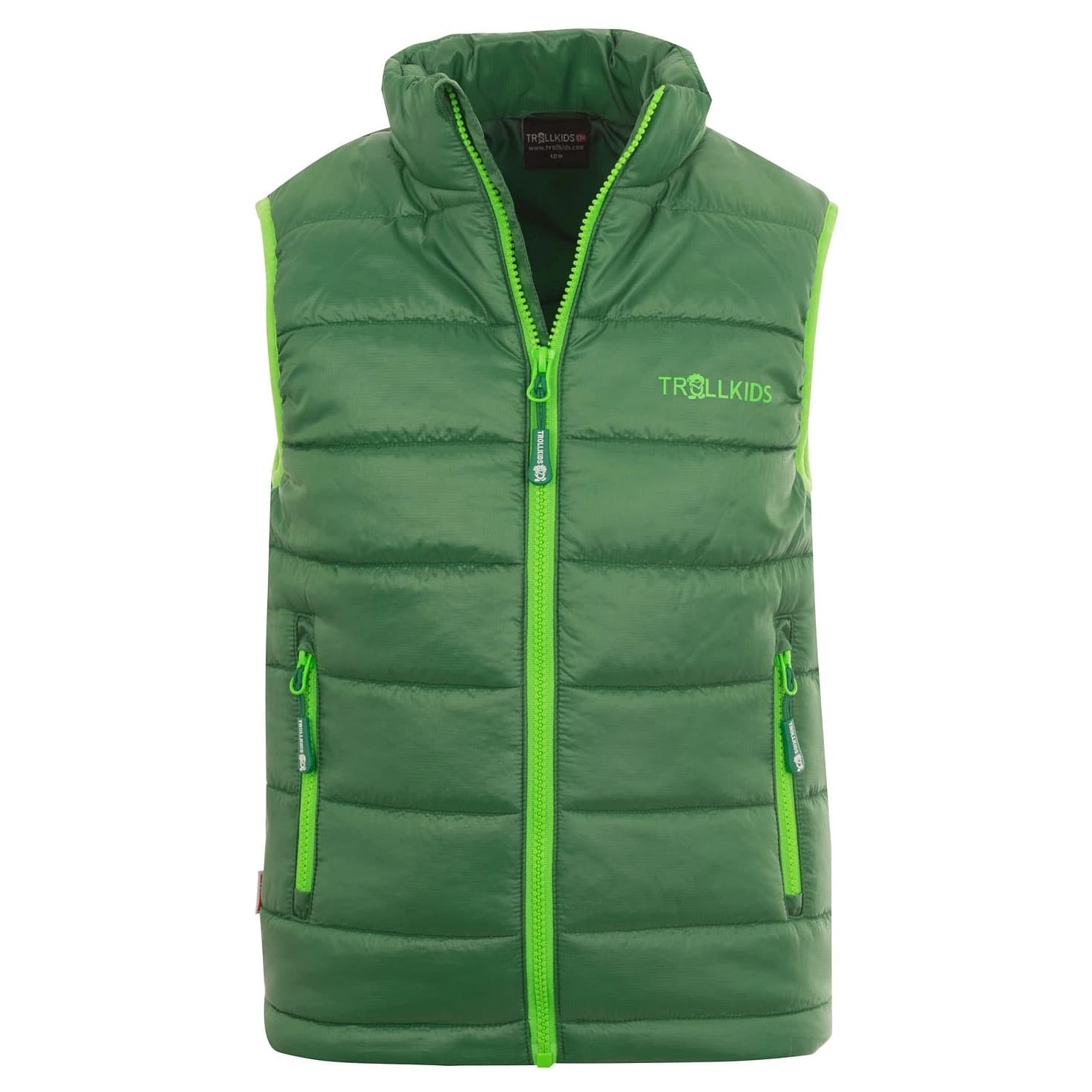 Детски синтетичен елек Trollkids Kids Trondheim Vest Synthetic vest - Dark Green