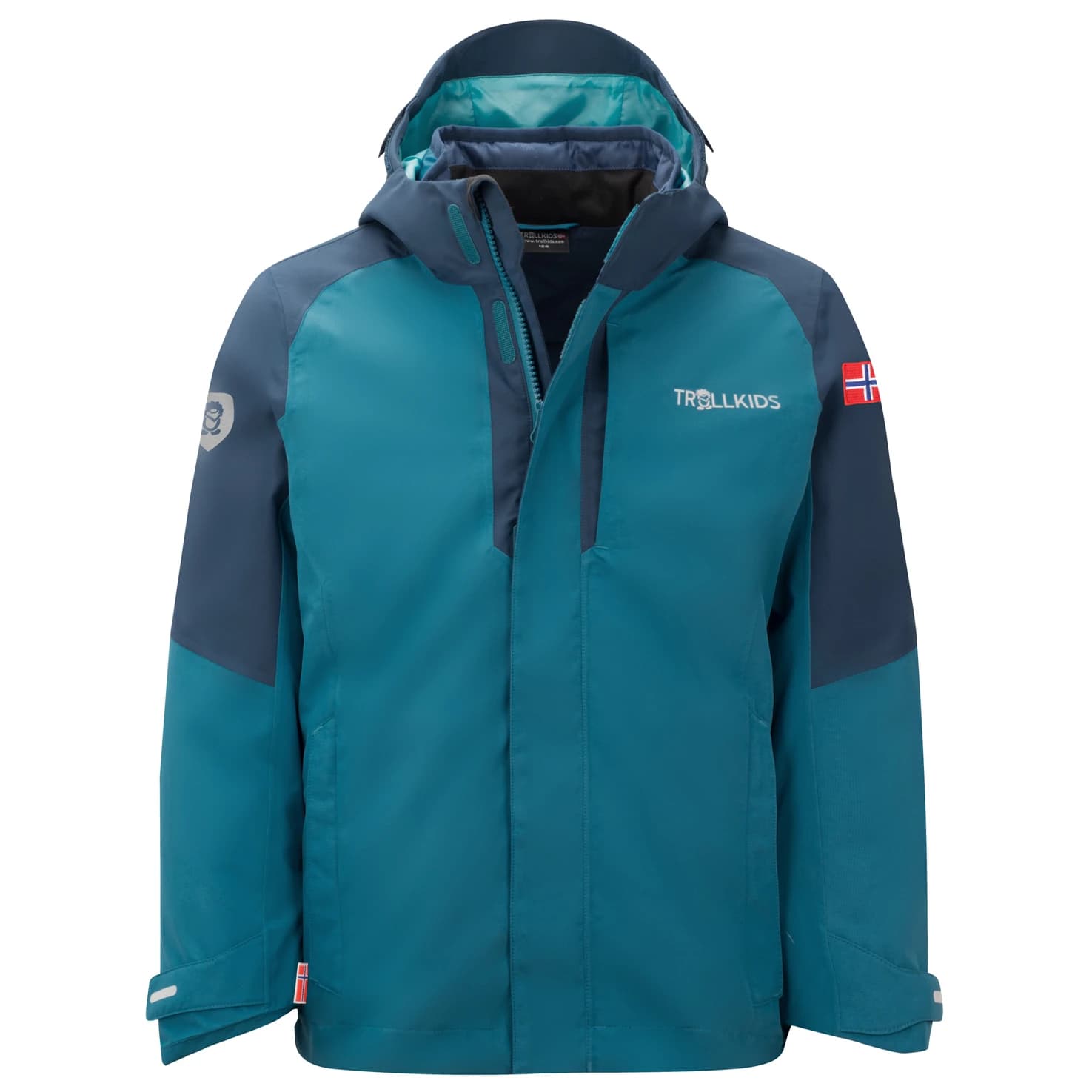 Детско 3-в-1 яке Trollkids Kid's Skanden 3in1 Jacket 3-in-1 jacket - Dark Marine / Mystic Blue / Arctic Blue