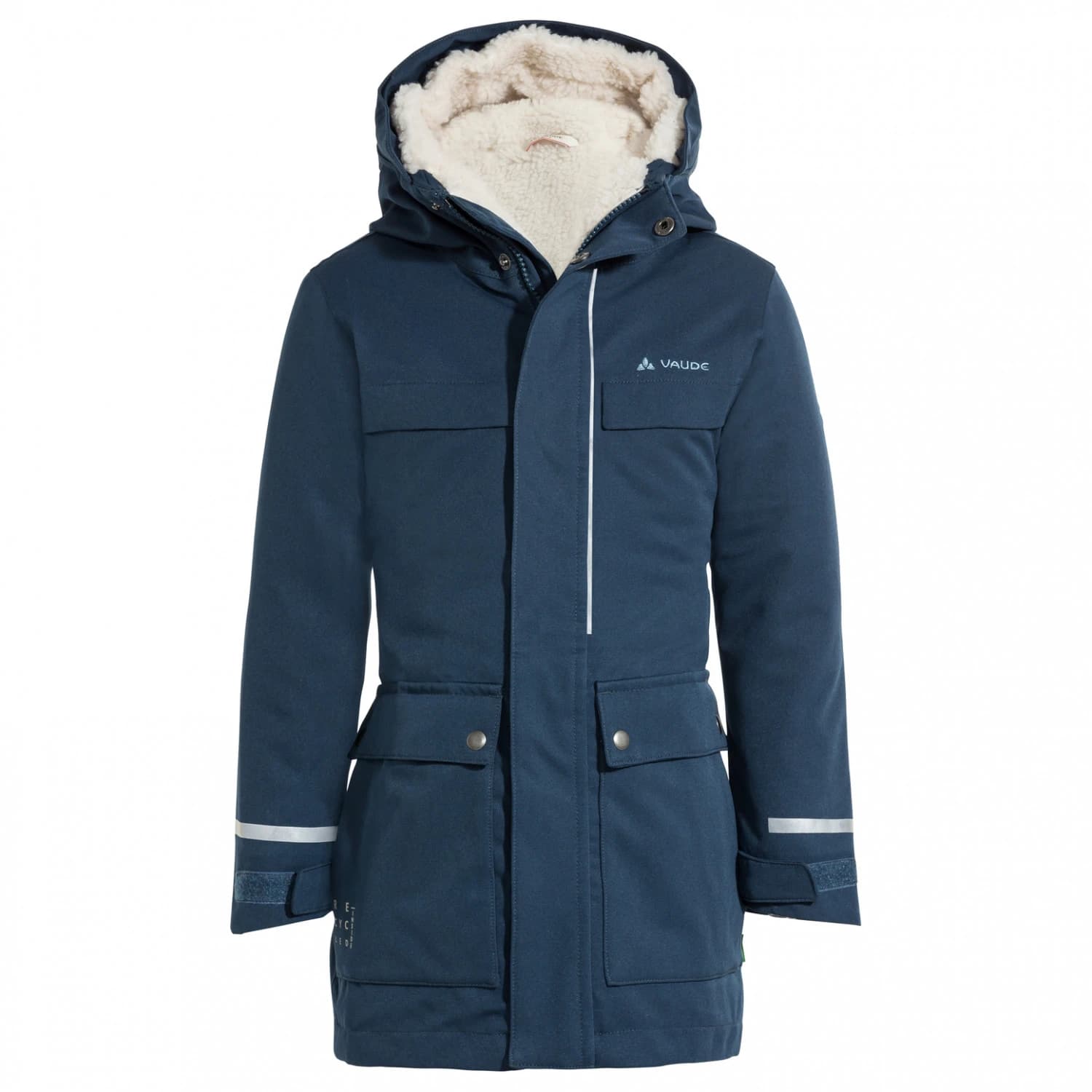 Детско яке парка Vaude Kid's Manukau Parka - Dark Sea