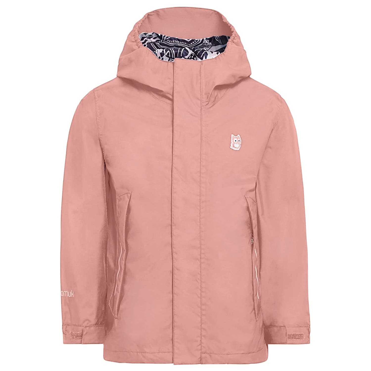 Детско водоустойчиво яке Namuk Kid's Chip Rain Jacket Waterproof jacket - Dark Rose