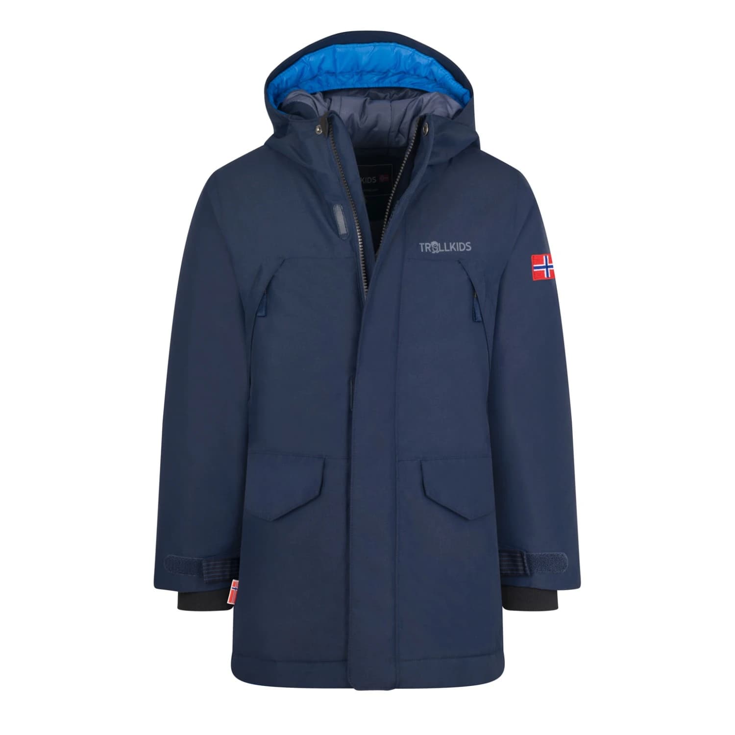 Детско синтетично яке Trollkids Kid's Harstad Jacket Synthetic jacket - Navy